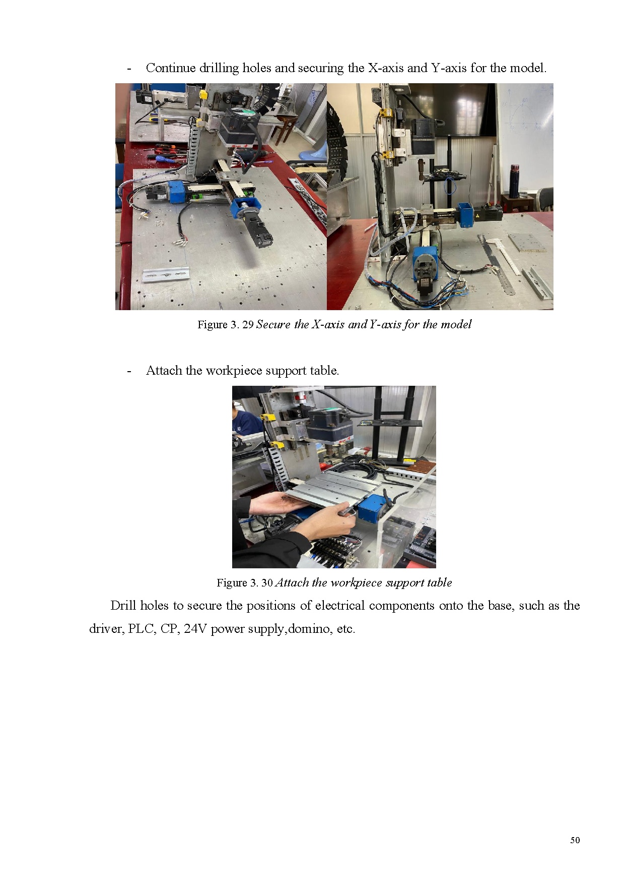 Đồ án tốt nghiệp - Constructing a three-axis machine tool with a PLC - Trang 68