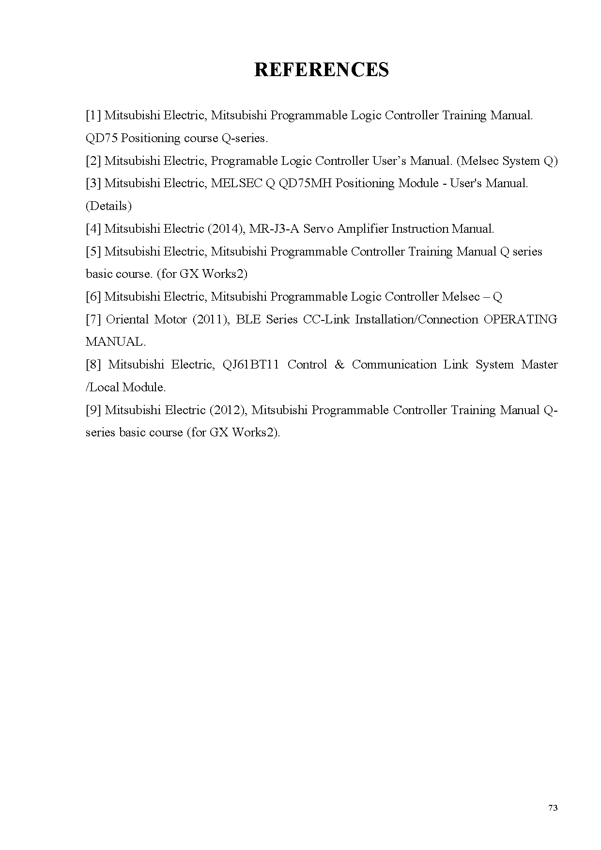 Đồ án tốt nghiệp - Constructing a three-axis machine tool with a PLC - Trang 91