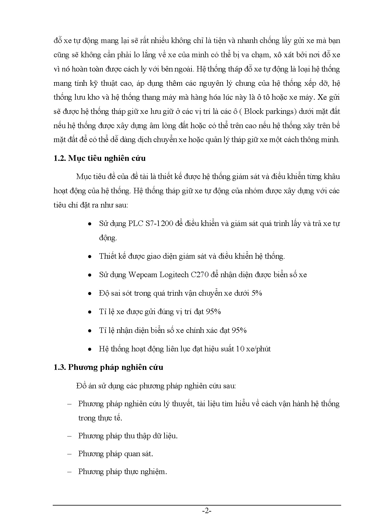 Đồ án tốt nghiệp - Thiết kế và thi công hệ thống tháp giữ xe tự động - Trang 20