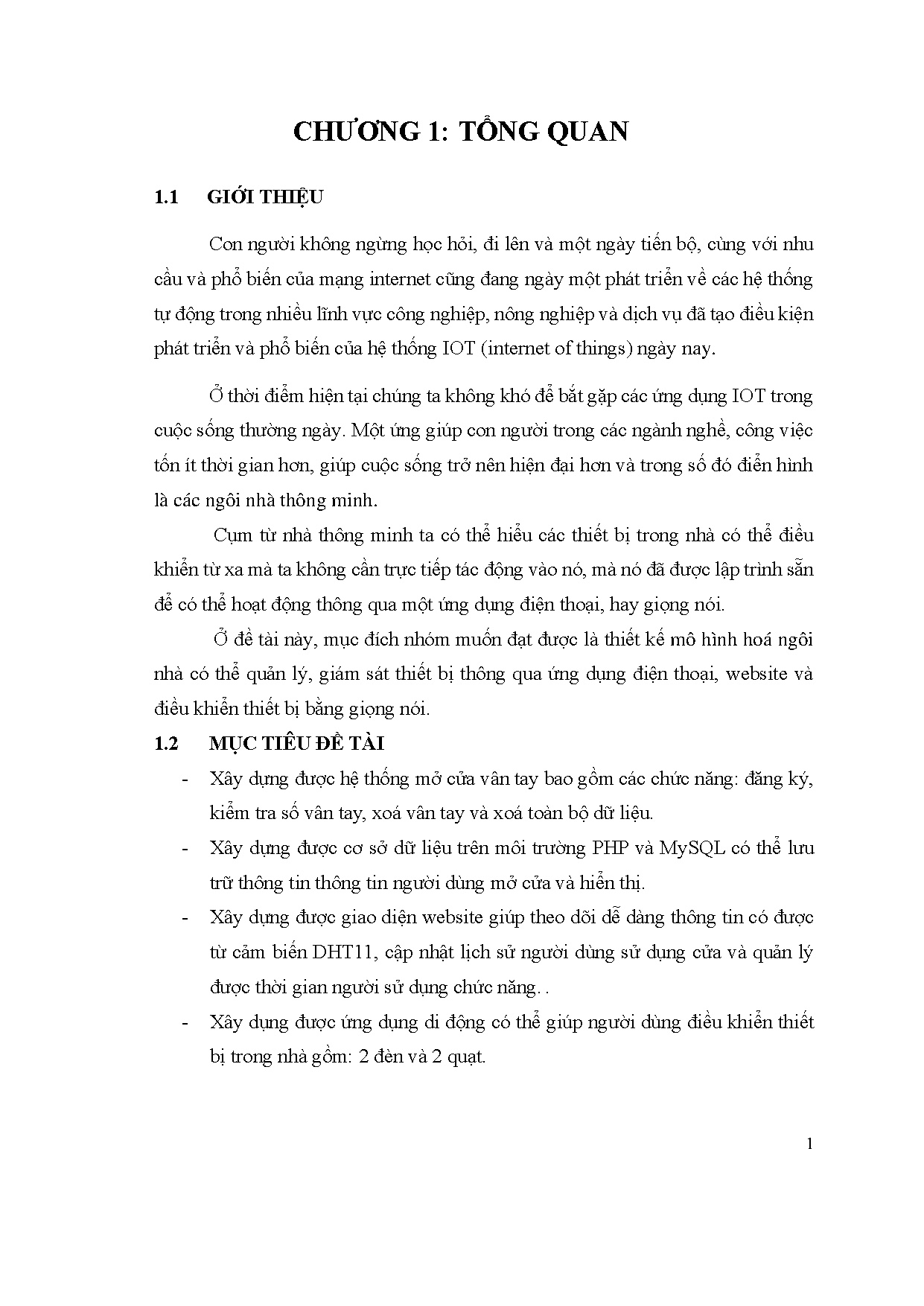Đồ án tốt nghiệp - Hệ thống quản lý thiết bị gia đình kết hợp công nghệ giọng nói và ứng dụng di Đ - Trang 17