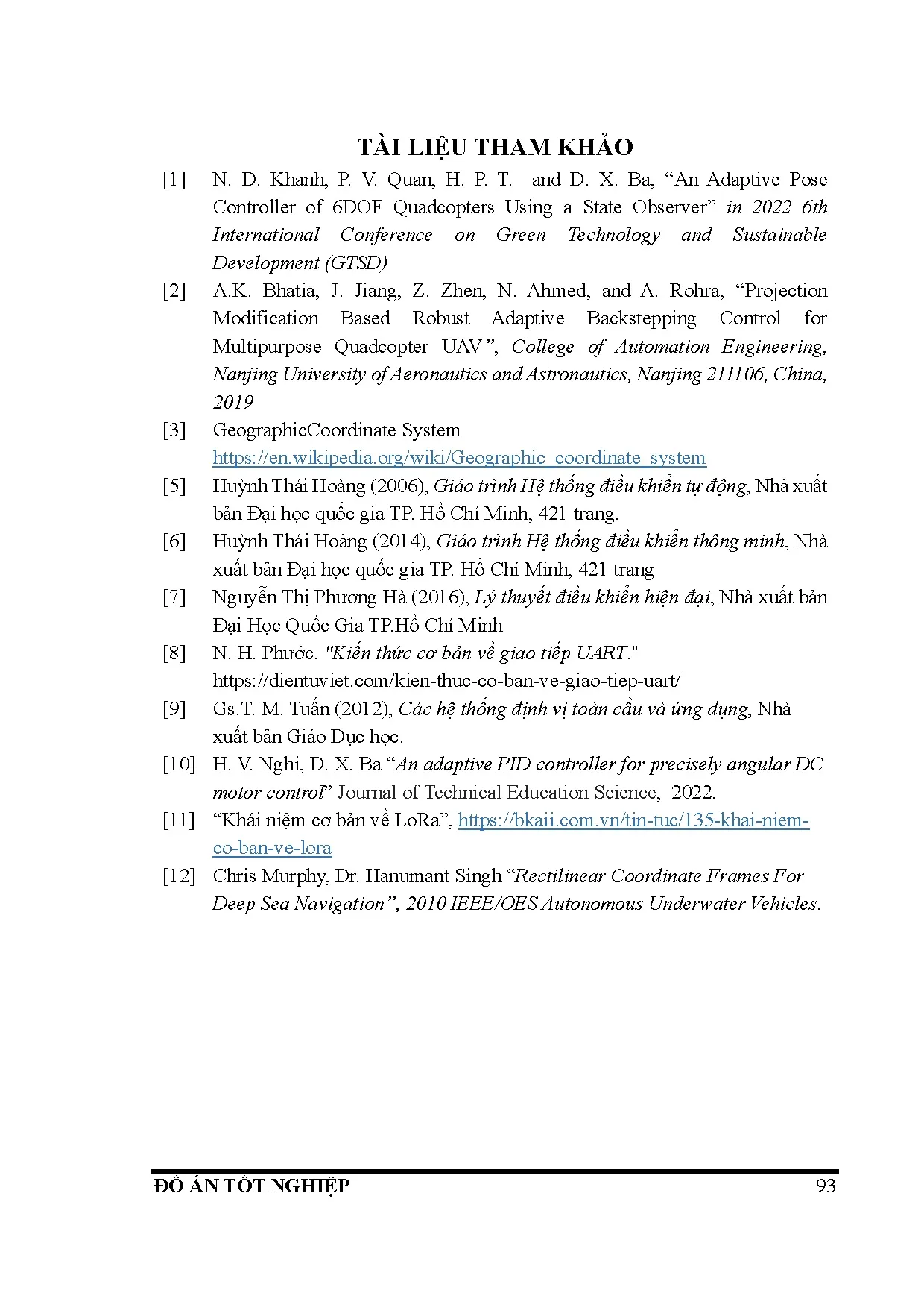 Đồ án tốt nghiệp - Điều khiển mô hình Quadcopter tự hành ngoài trời - Trang 119