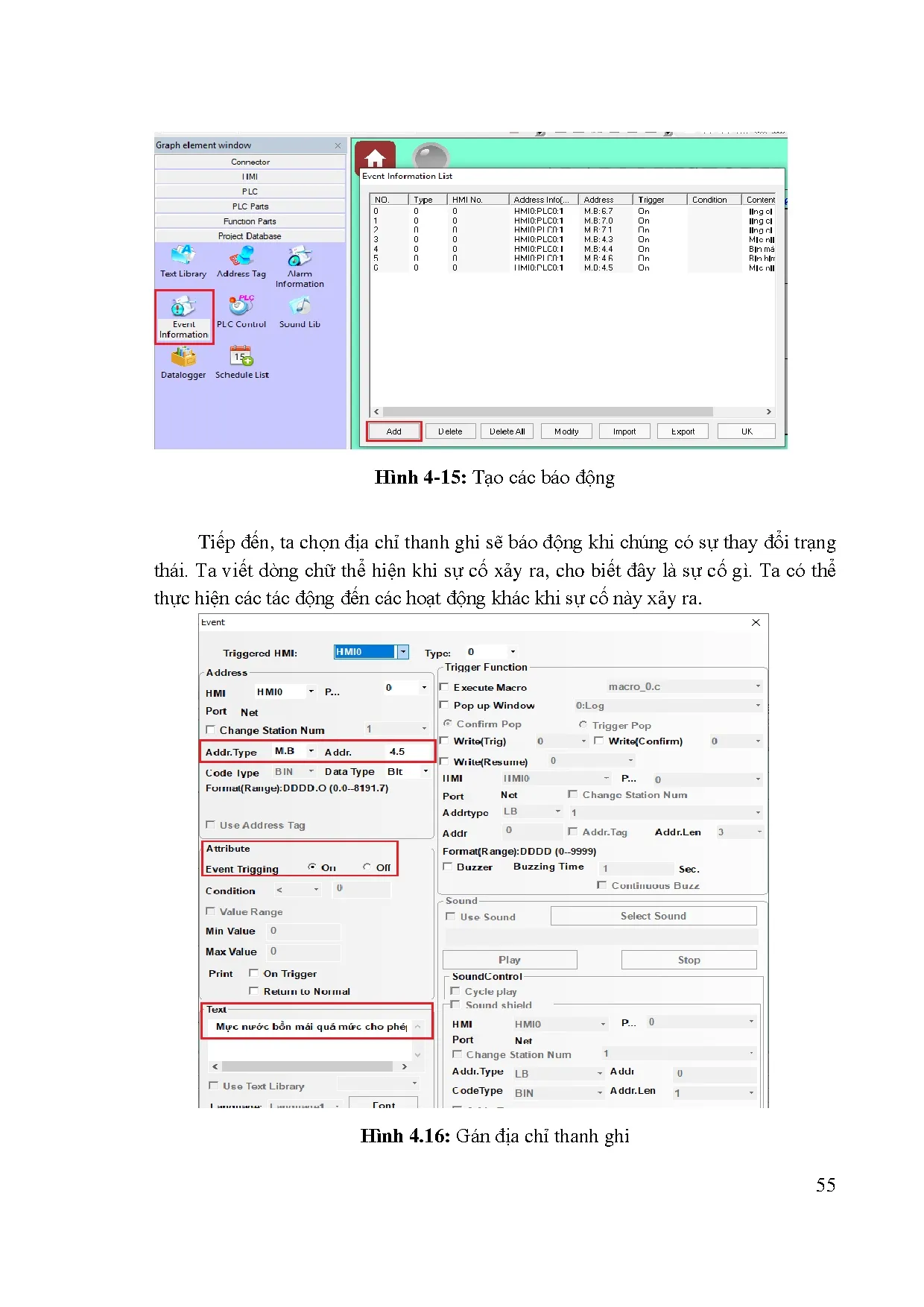 Đồ án tốt nghiệp - Mô hình hệ thống điều khiển giám sát nước cung cấp cho tòa nhà - Trang 69