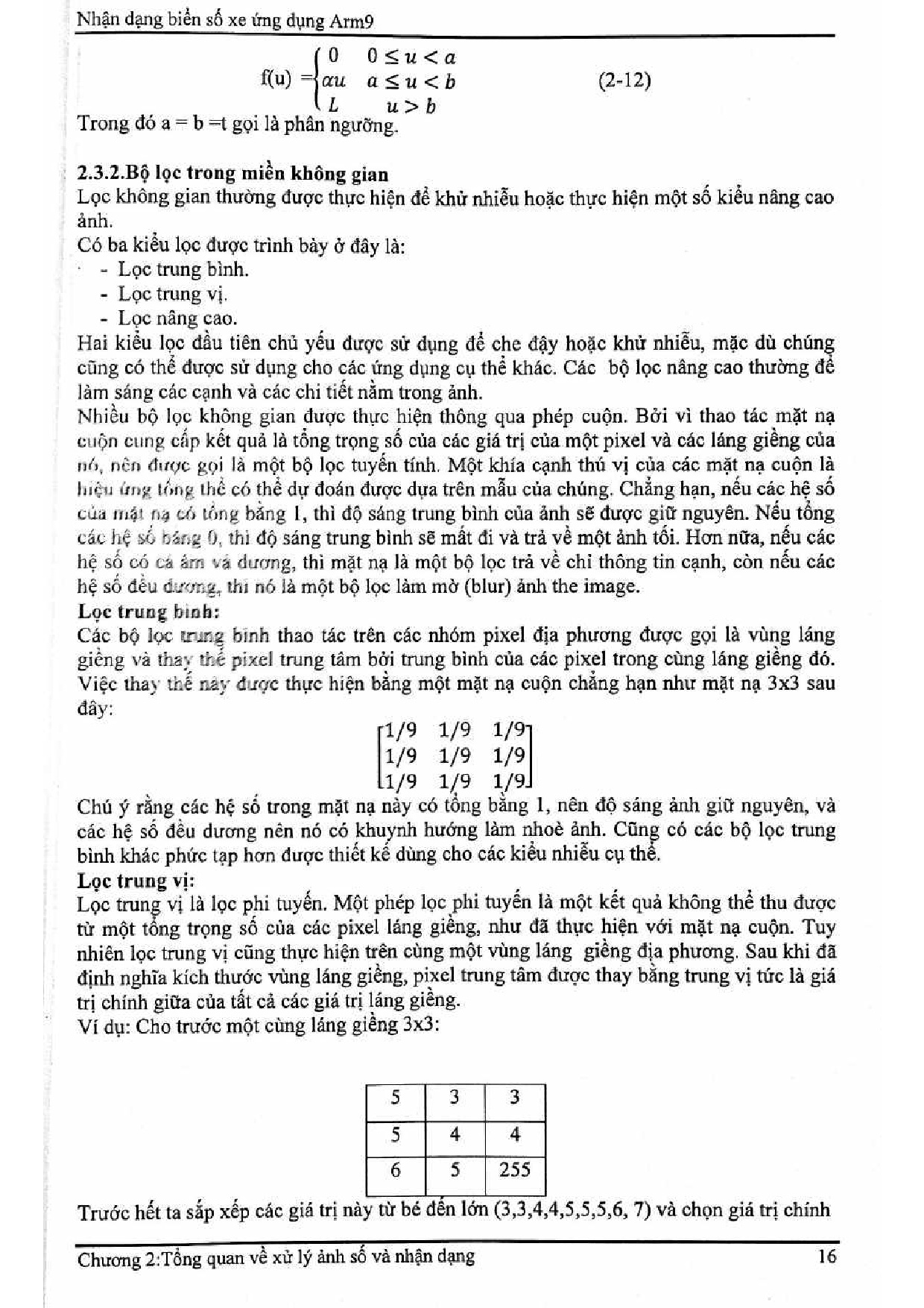 Ảnh một số trang tài liệu