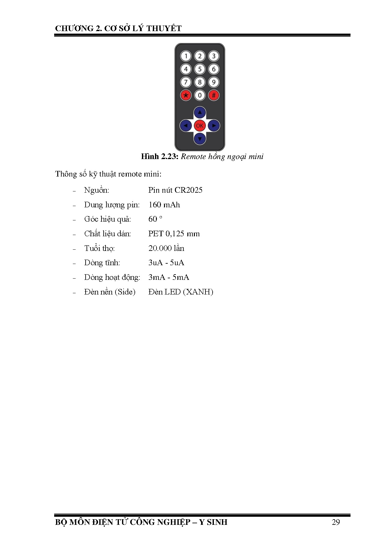 Đồ án tốt nghiệp - Thiết kế và thi công thiết bị đo nhiệt độ cơ thể con người bằng hồng ngoại SDCNI - Trang 45