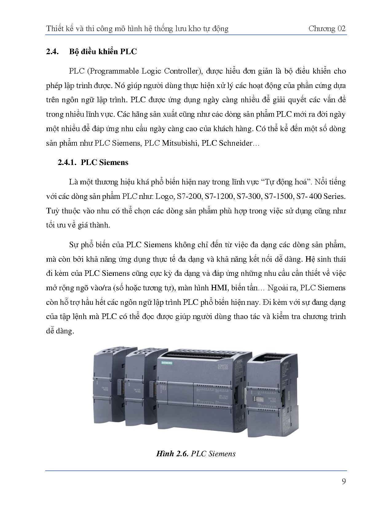 Đồ án tốt nghiệp - Thiết kế và thi công mô hình hệ thống lưu kho tự động - Trang 25