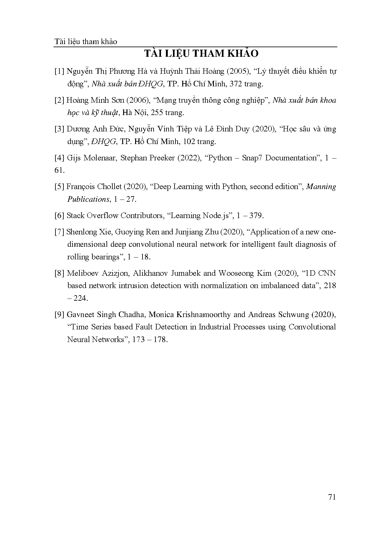 Ảnh một số trang tài liệu