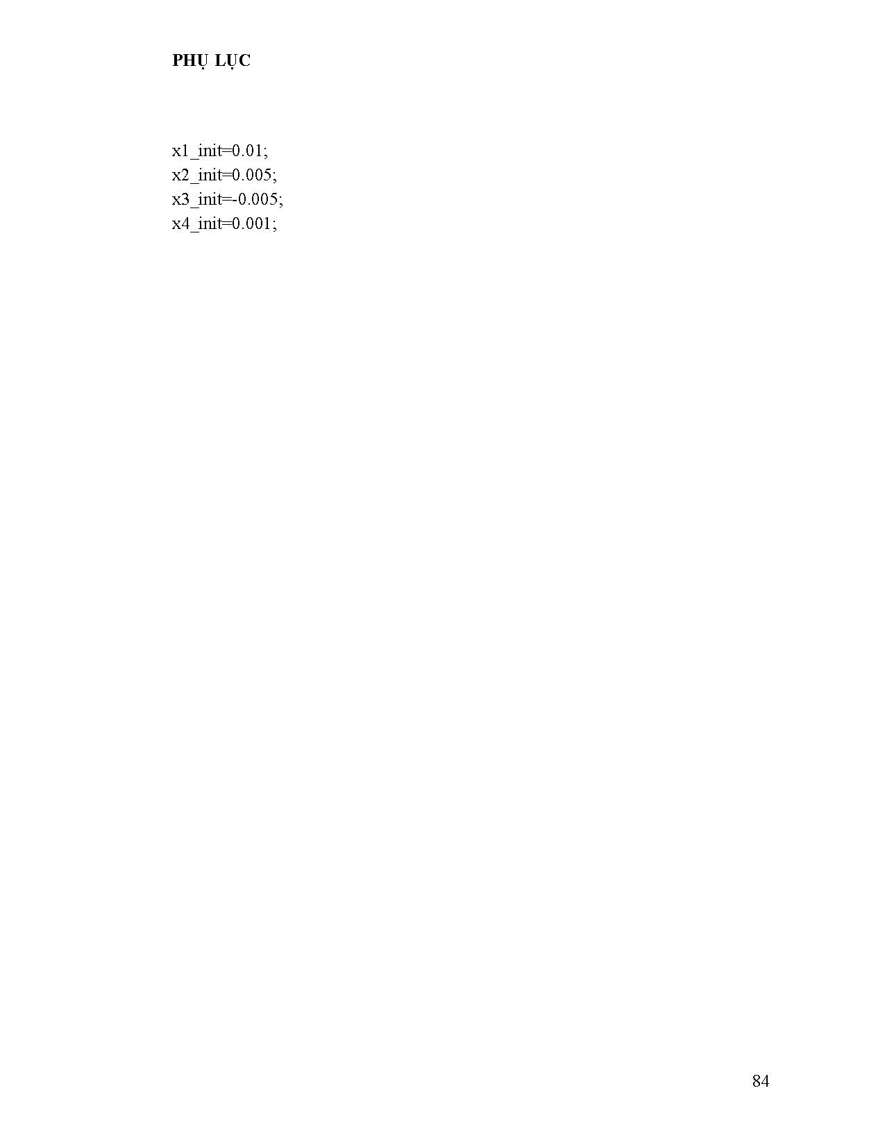 Đồ án tốt nghiệp - Điều khiển hệ ACrobot nhiều link - Trang 95