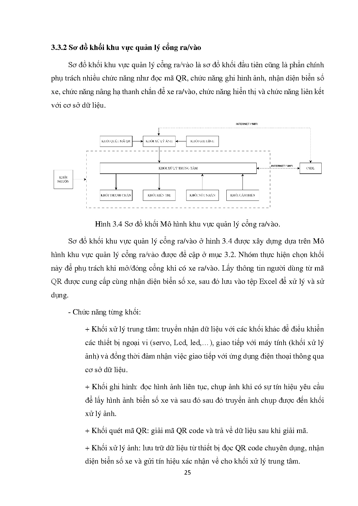 Đồ án tốt nghiệp - Thiết kế và thi công mô hình quản lý bãi đỗ xe ô tô - Trang 43