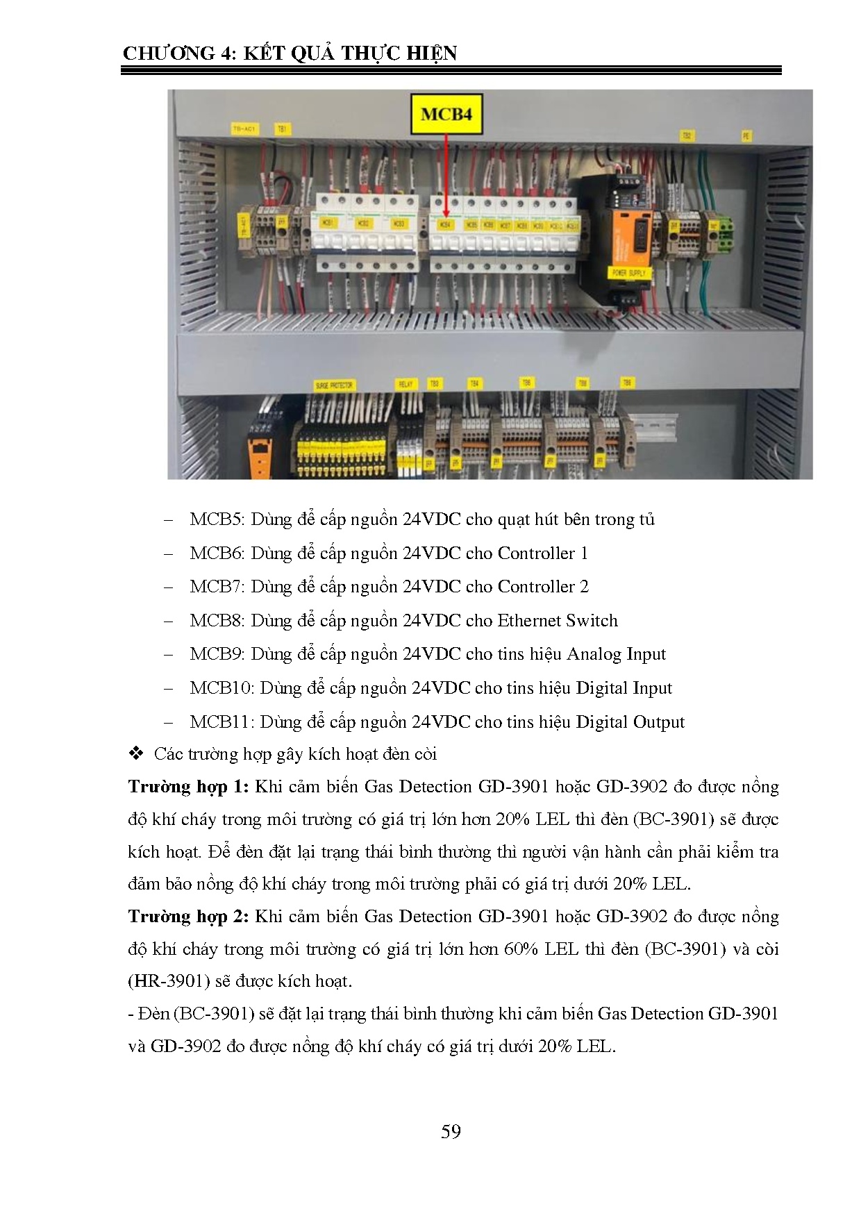 Đồ án tốt nghiệp - Thi công và lập trình tủ điều khiển trạm phân phối khí cho nhà máy - Trang 73