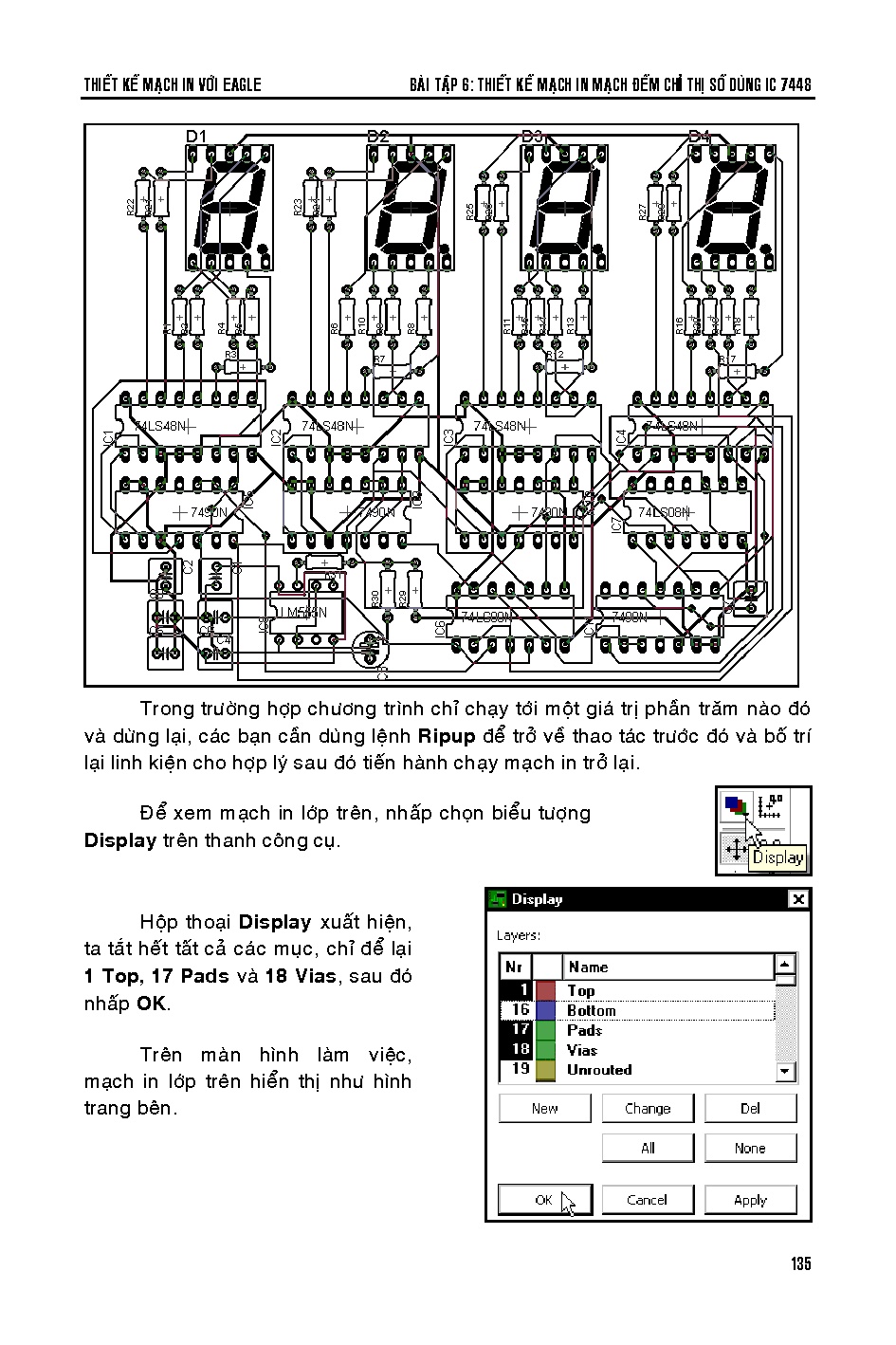 Thiết kế mạch in với EAGLE (HCMUTE) - Trang 136