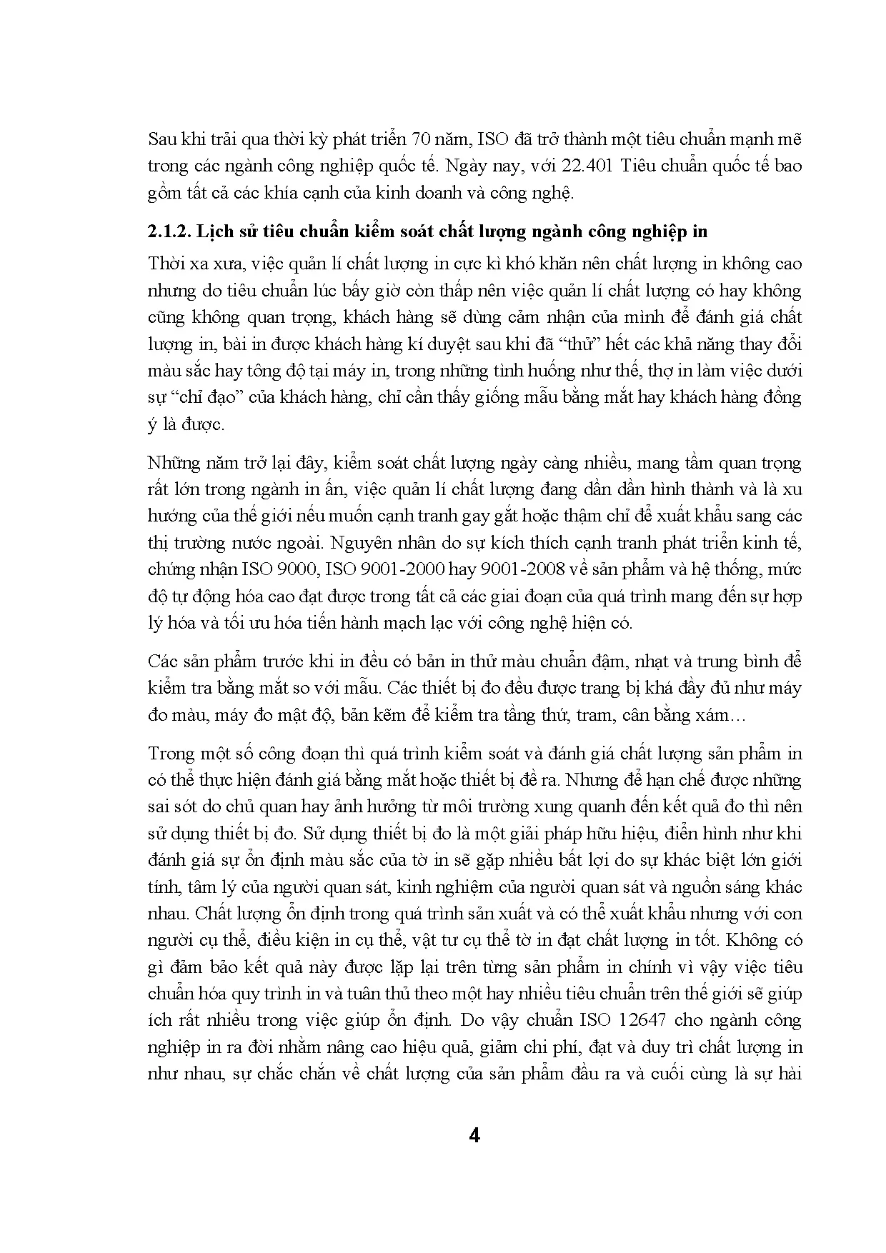 Đồ án tốt nghiệp - Tìm hiểu hệ thống quản trị chất lượng sản xuất in và đề xuất giải PKSCBBHGTCTS - Trang 18