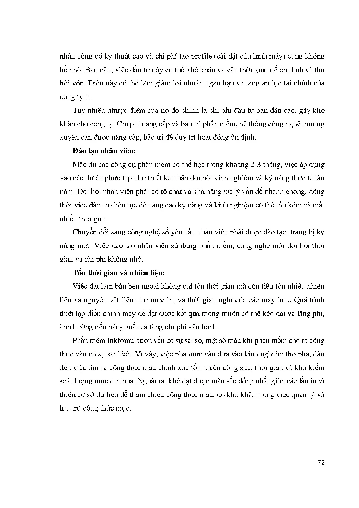 Đồ án tốt nghiệp - Nghiên cứu về ứng dụng công nghệ số trong sản xuất in và tác động của NĐCLKDCCTI - Trang 90