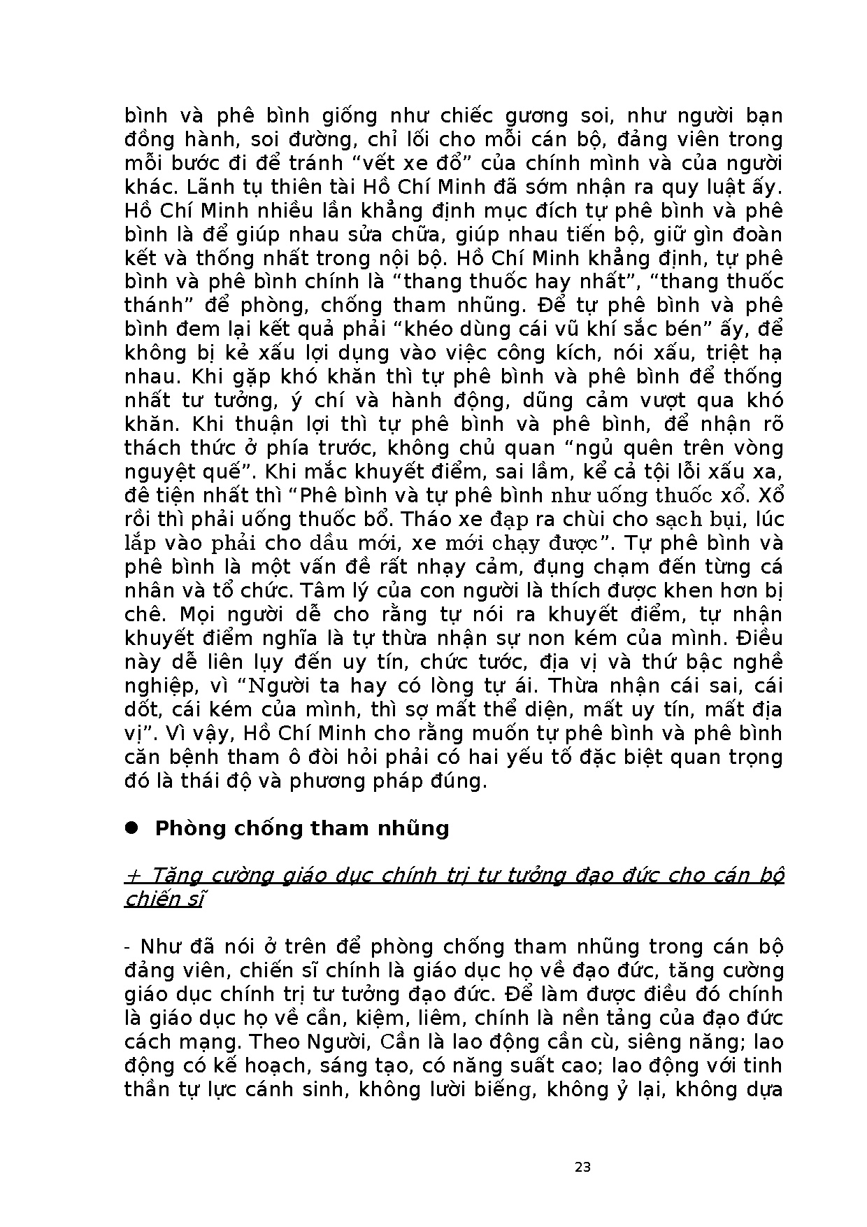 Ảnh một số trang tài liệu