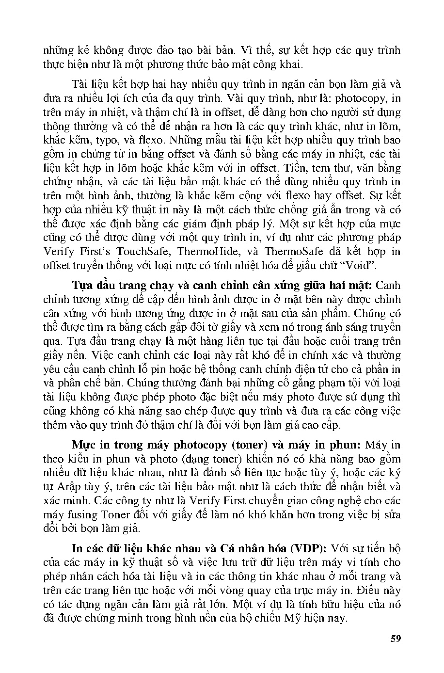 Ảnh một số trang tài liệu