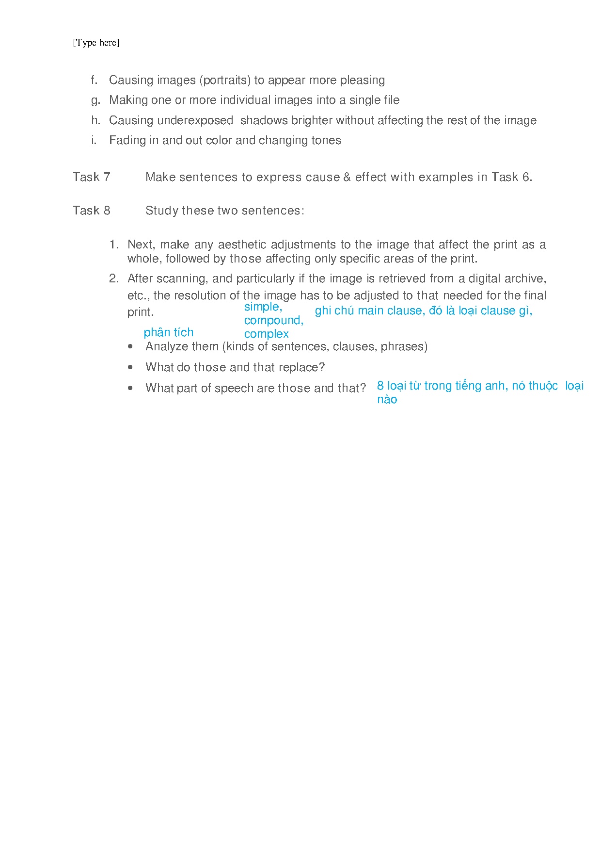 Ảnh một số trang tài liệu