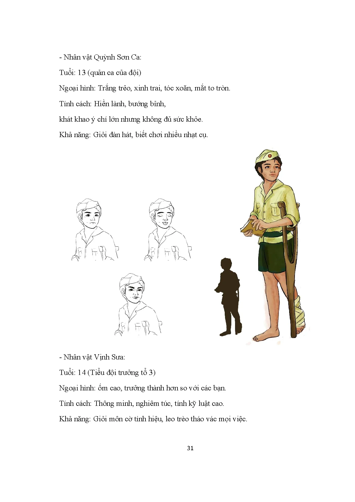 Đồ án tốt nghiệp - Minh họa truyện “Tuổi thơ dữ dội  - Trang 33