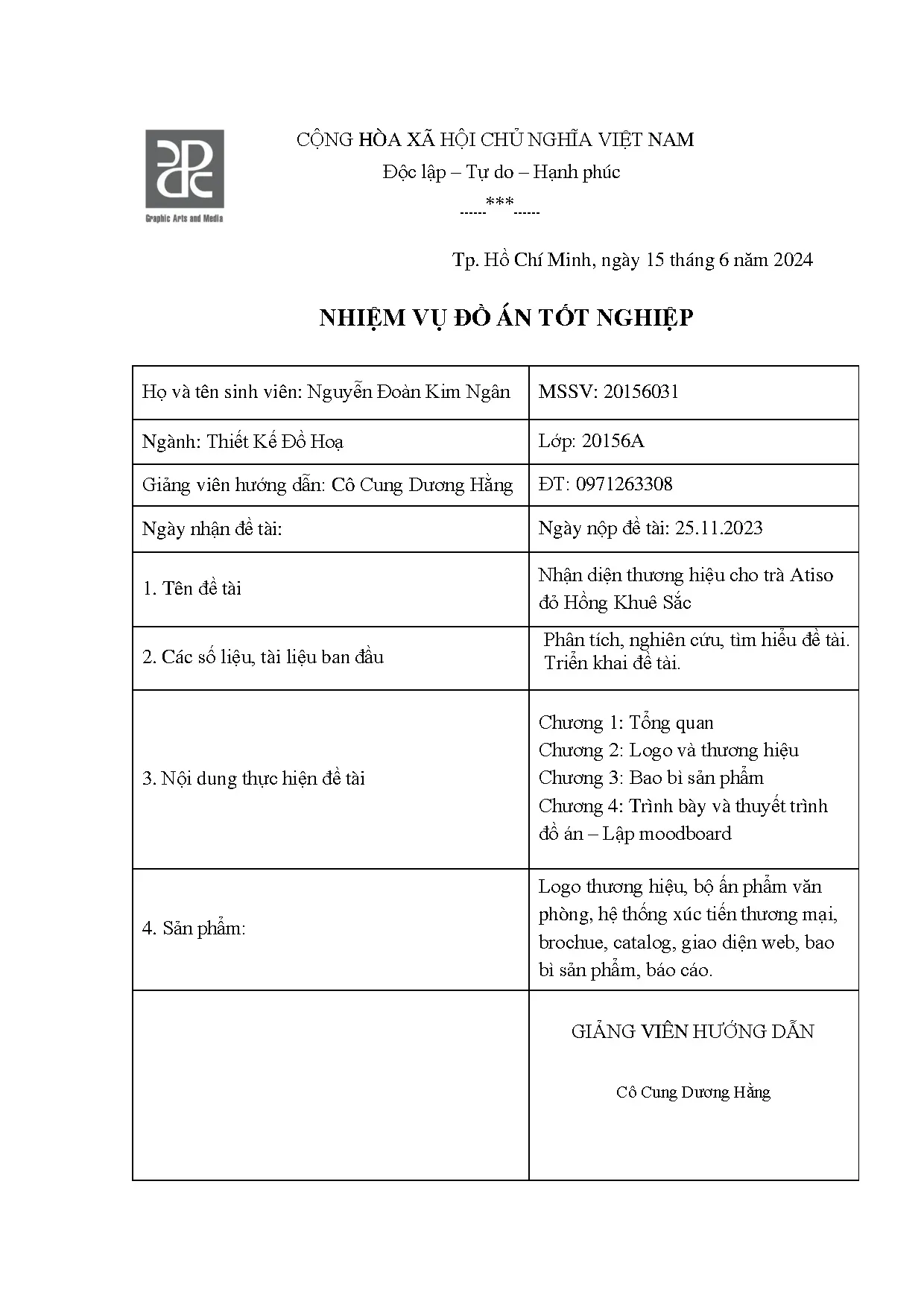 Đồ án tốt nghiệp - Bộ nhận diện thương hiệu cho trà Atiso đỏ hồng khuê sắc - Trang 2