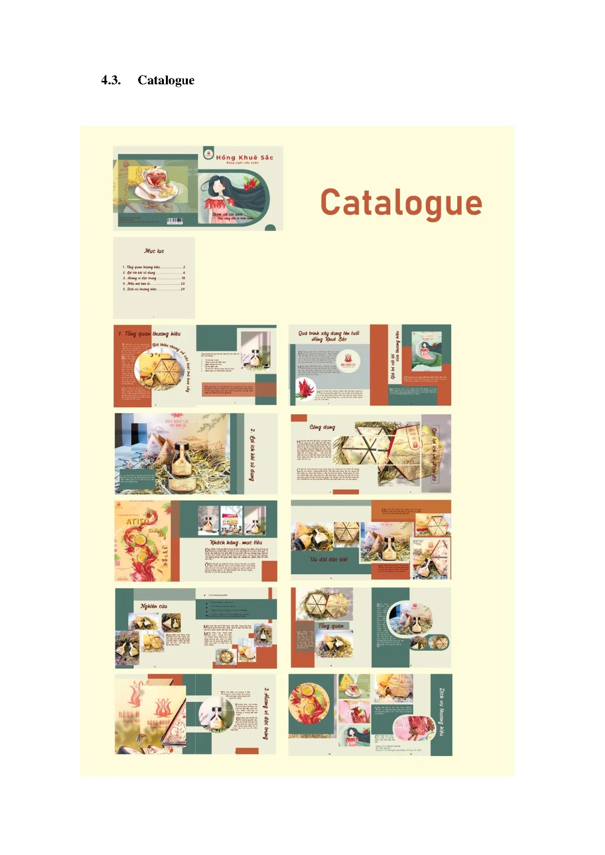 Đồ án tốt nghiệp - Bộ nhận diện thương hiệu cho trà Atiso đỏ hồng khuê sắc - Trang 22