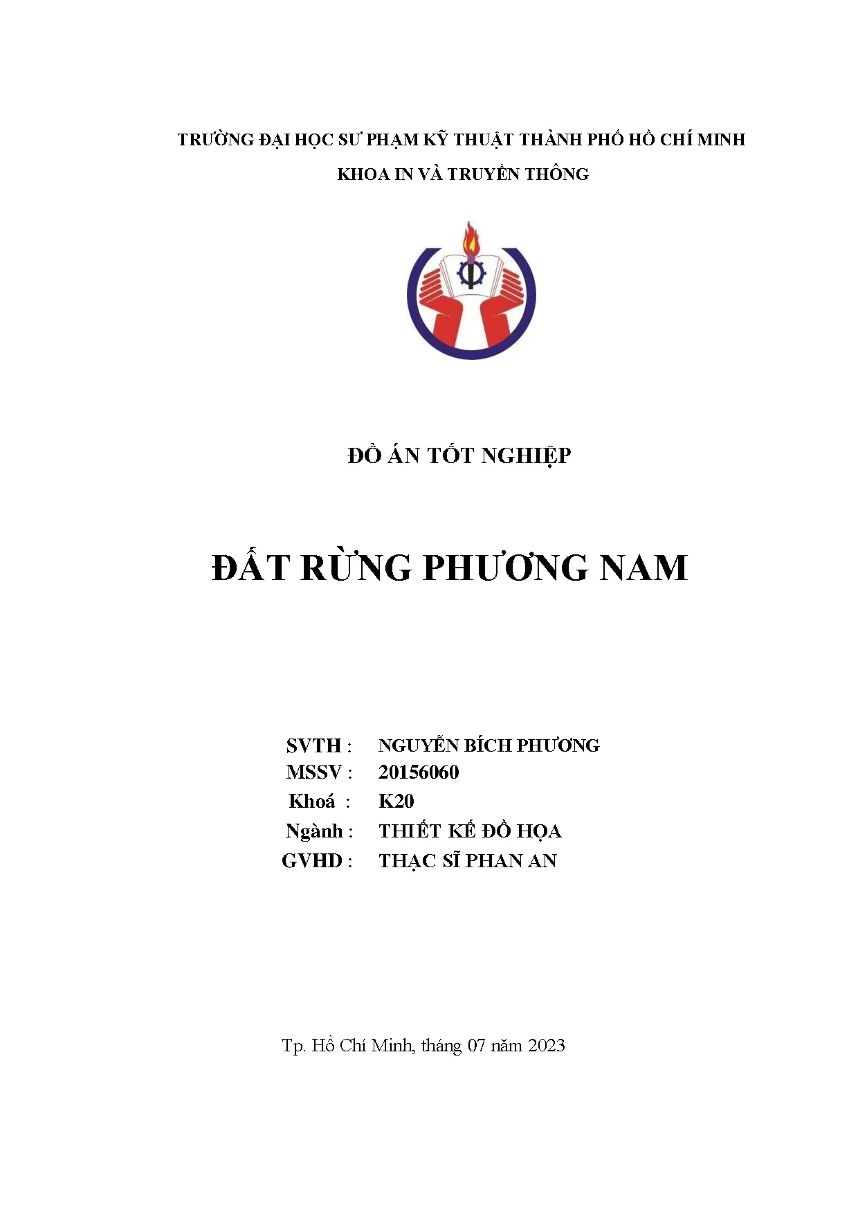 Đồ án tốt nghiệp - Đất rừng phương Nam - Trang 2