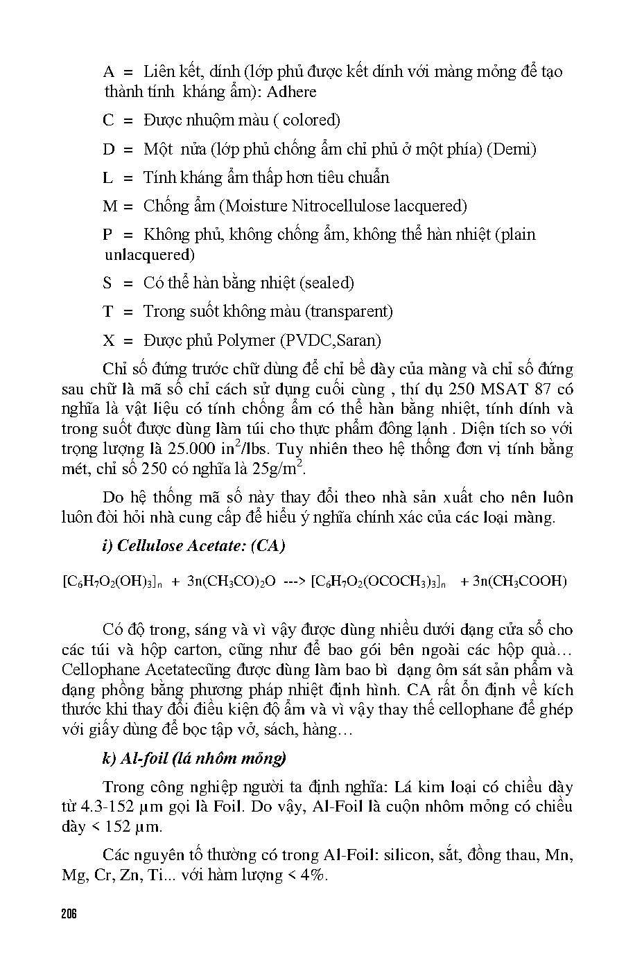 Giáo trình vật liệu in (HCMUTE) - Trang 210
