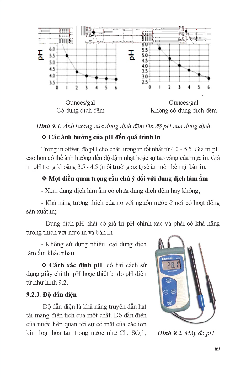 Giáo trình Thực hành - Thí nghiệm vật liệu In (HCMUTE) - Trang 71