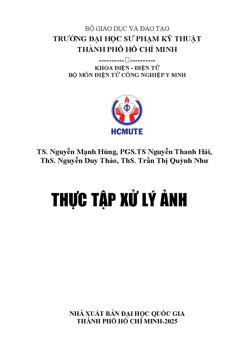 Thực tập xử lý ảnh (HCMUTE)