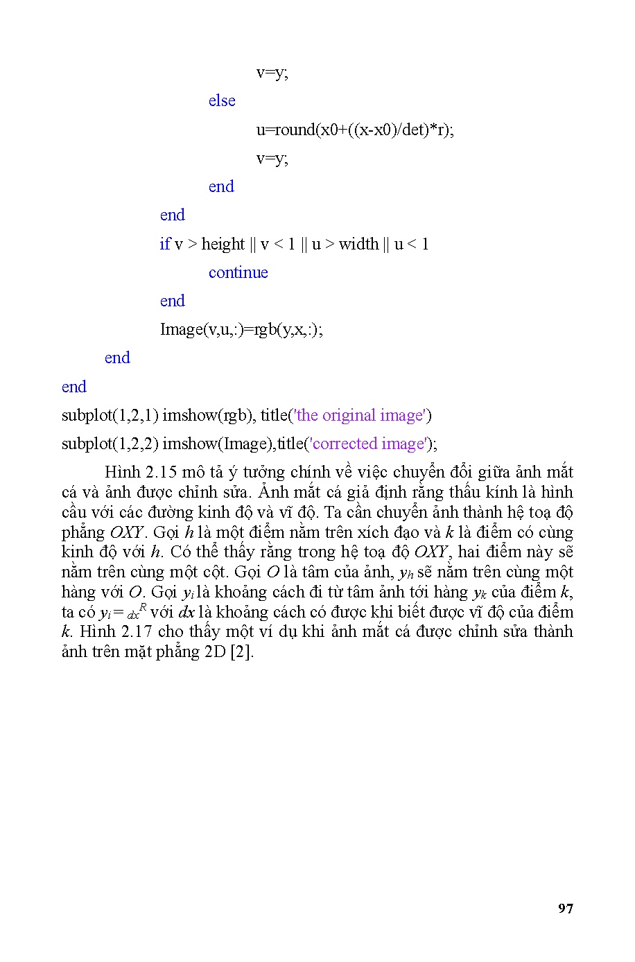 Giáo trình xử lý ảnh nâng cao (HCMUTE) - Trang 97