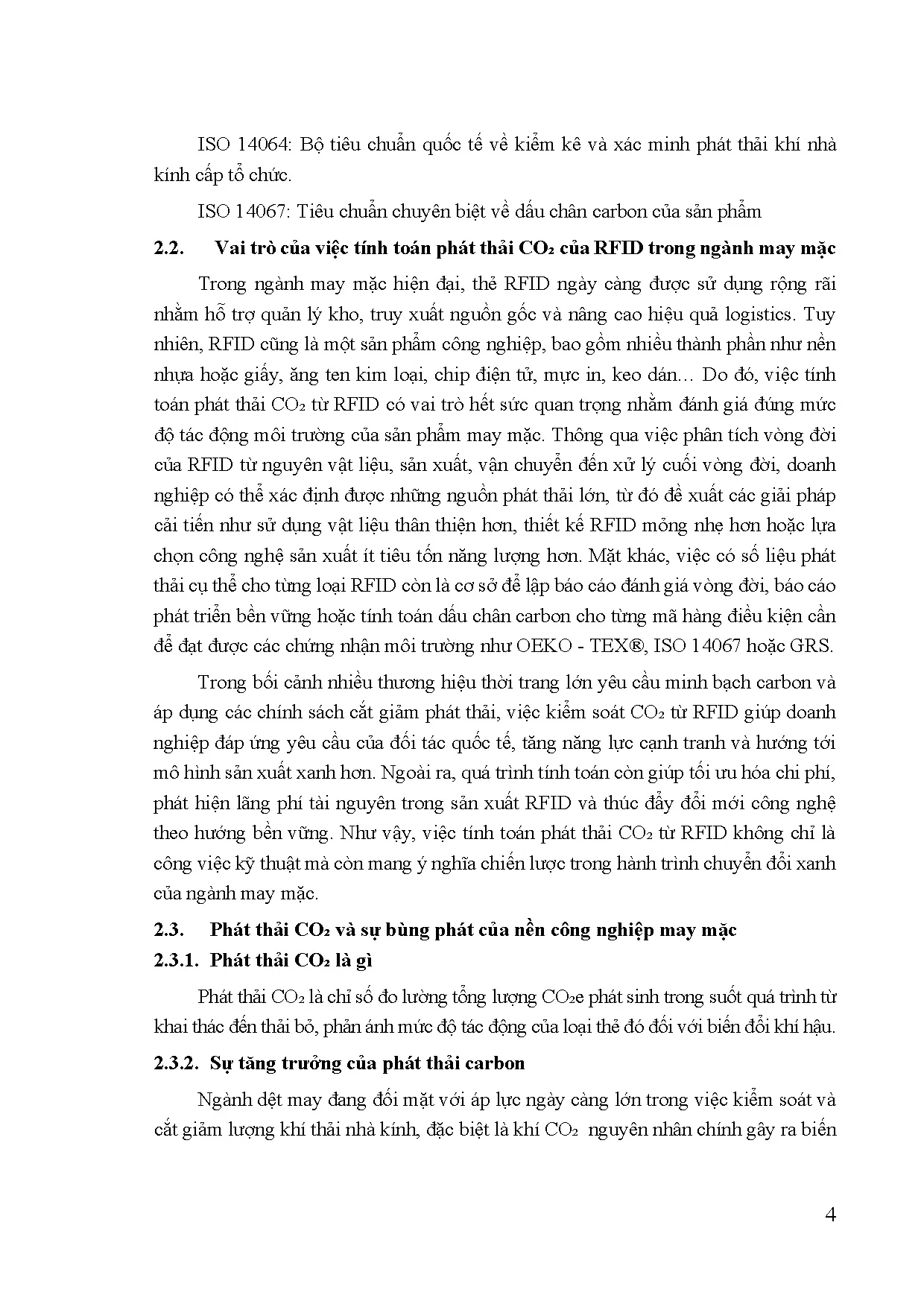Đồ án tốt nghiệp - Đo lường lượng phát thải C02 của RFID TAG trong ngành may mặc ở Việt NVĐXSDRTTTMT - Trang 33