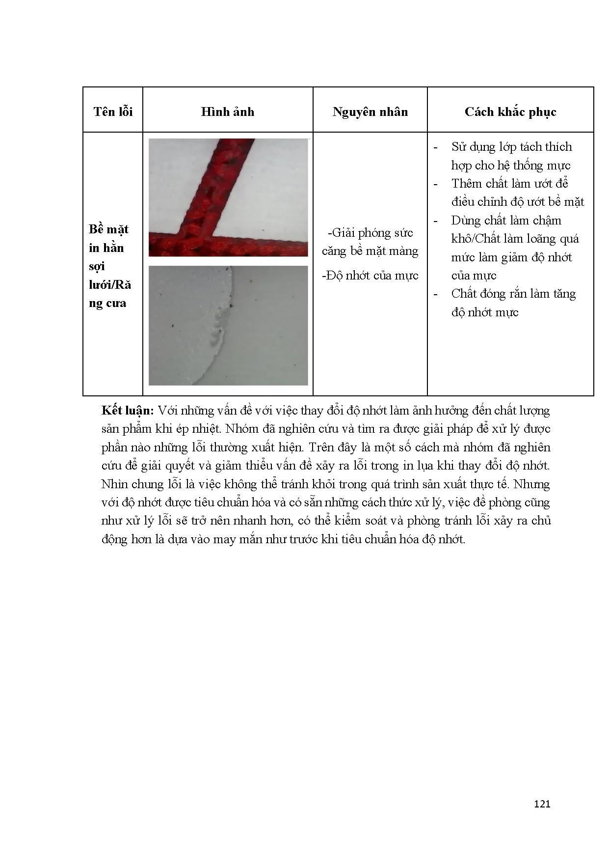 Đồ án tốt nghiệp - Tiêu chuẩn hóa độ nhớt của mực in gốc nước trong phương pháp in lụa TVLP ở CTMVN - Trang 123
