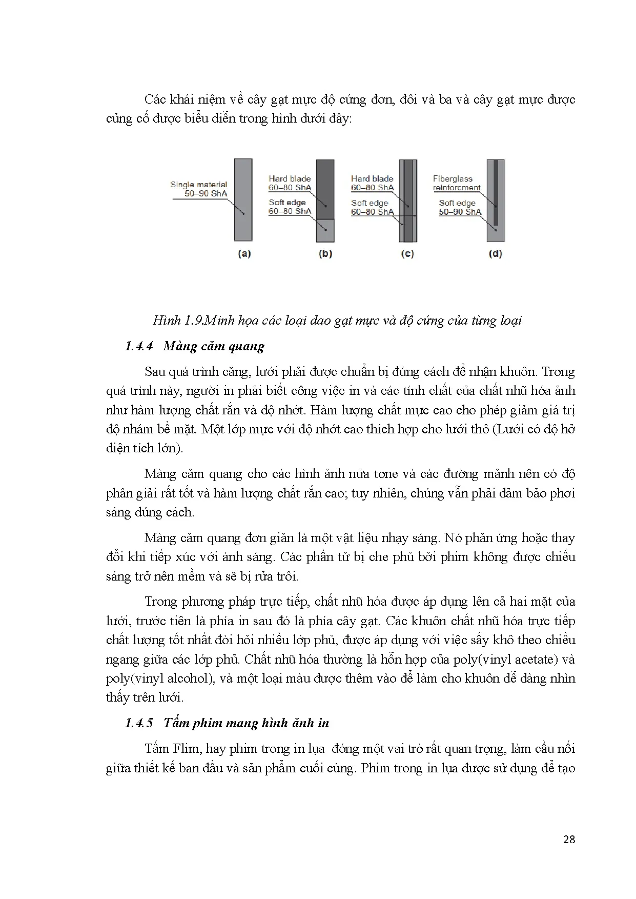 Đồ án tốt nghiệp - Tiêu chuẩn hóa độ nhớt của mực in gốc nước trong phương pháp in lụa TVLP ở CTMVN - Trang 30