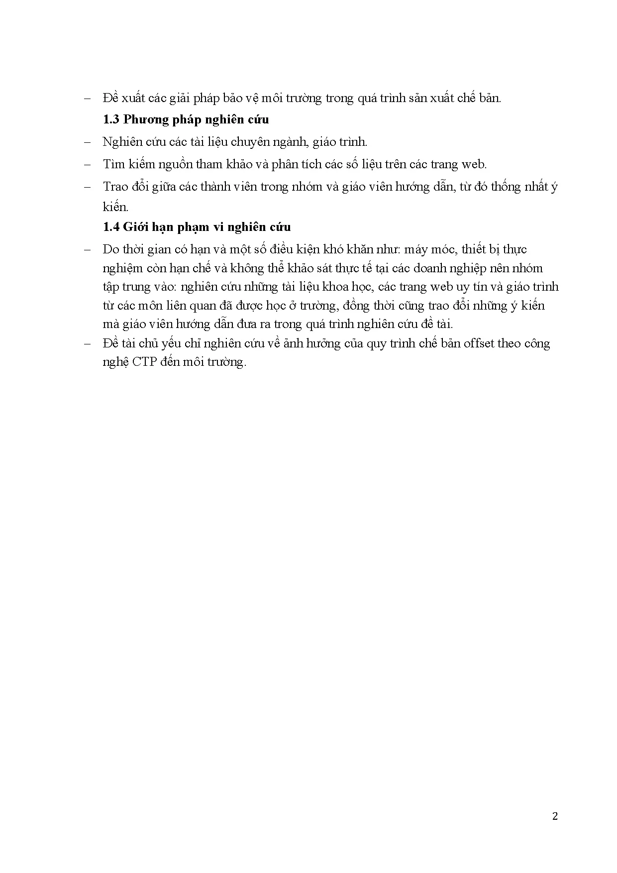 Đồ án tốt nghiệp - Nghiên cứu về công nghệ chế bản offset thân thiện với môi trường VĐXCGPBVMTTQTSX - Trang 21
