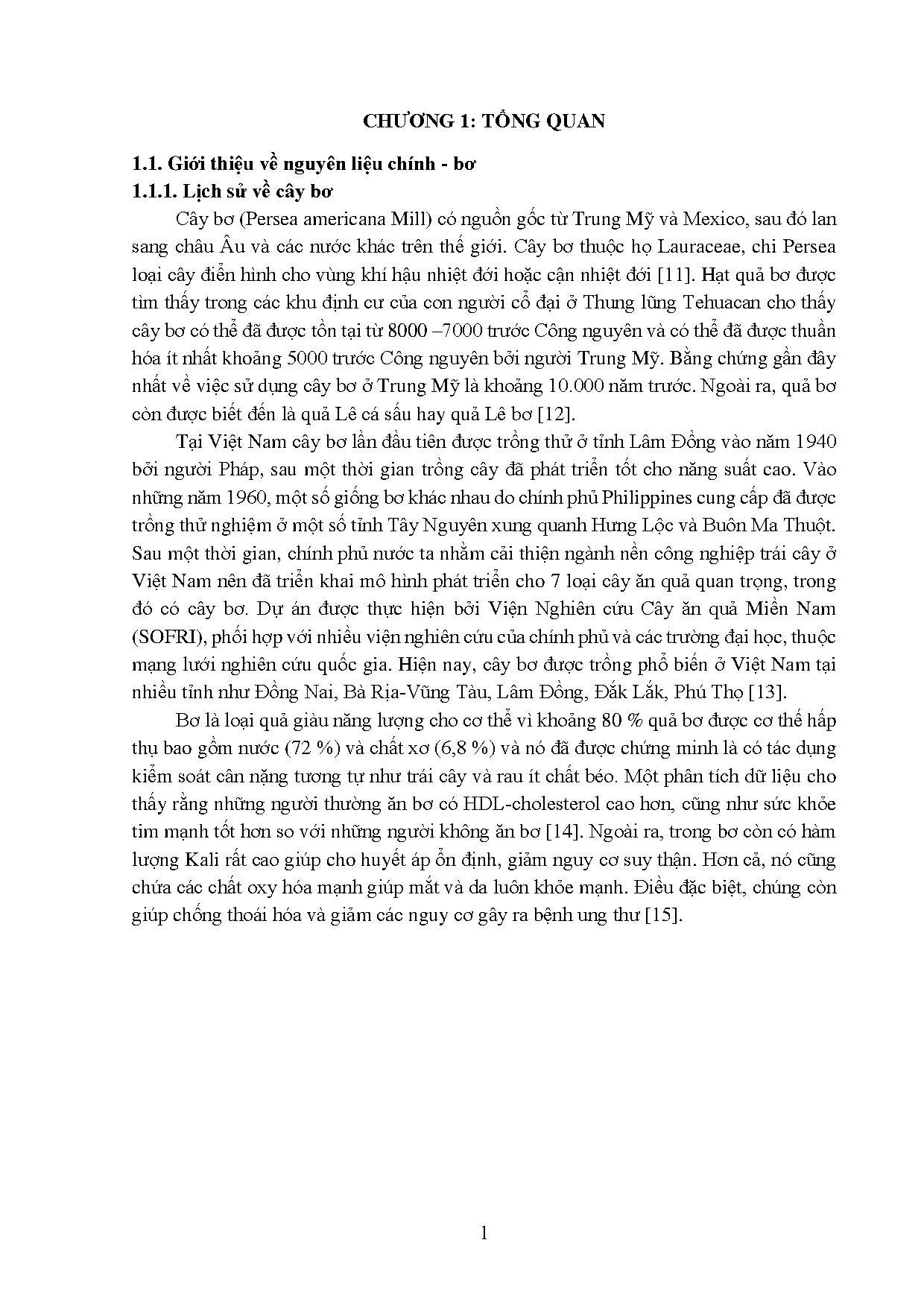 Đồ án tốt nghiệp - Nghiên cứu chiết xuất tinh bột từ hạt bơ Booth, định hướng ứng dụng chế tạo NSH - Trang 17