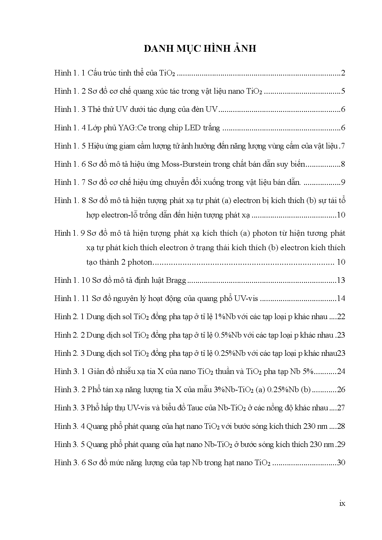 Đồ án tốt nghiệp - Chế tạo và khảo sát hạt nano TiO₂ đồng pha tạp - Trang 15