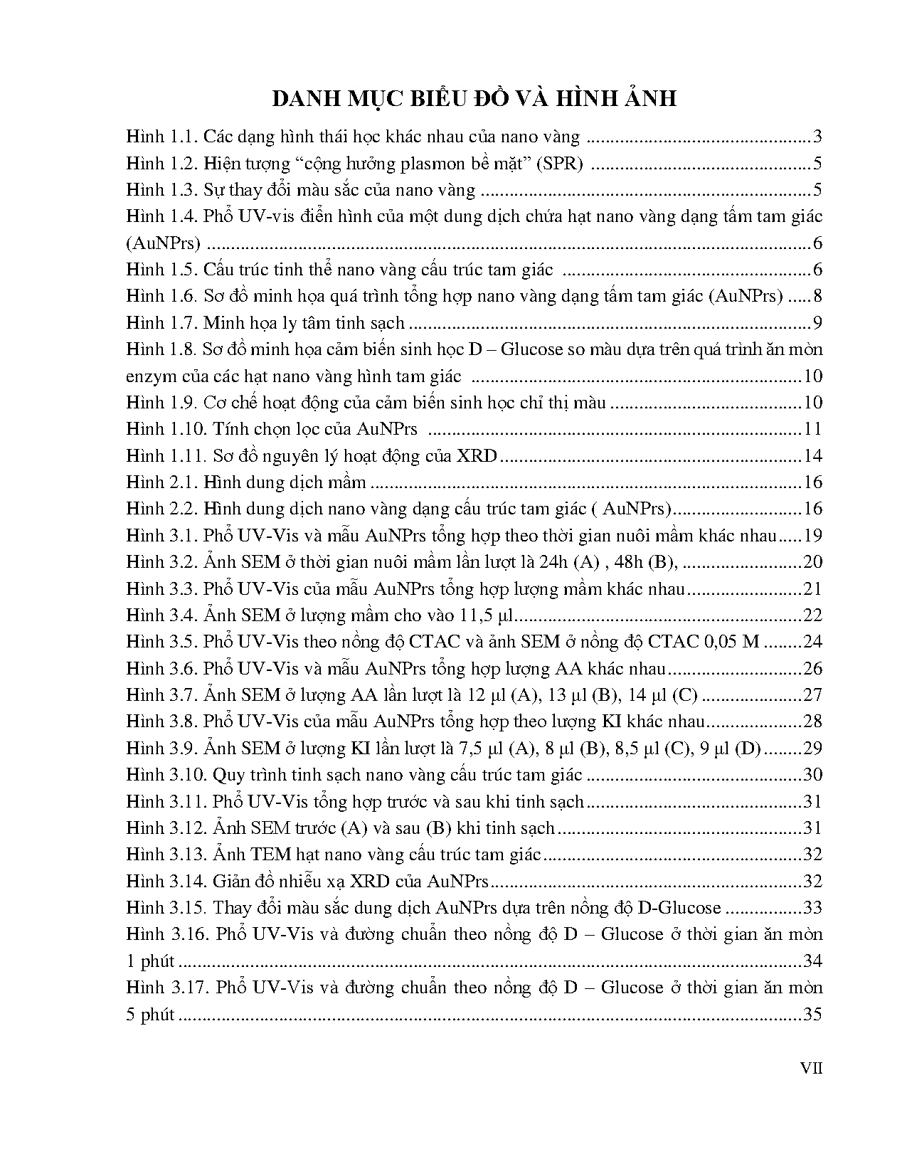 Đồ án tốt nghiệp - Nano vàng cấu trúc tam giác: Quy trình tổng hợp, đánh GTCVHĐỨDLCBSH ( DĐM ( TPHDG - Trang 14