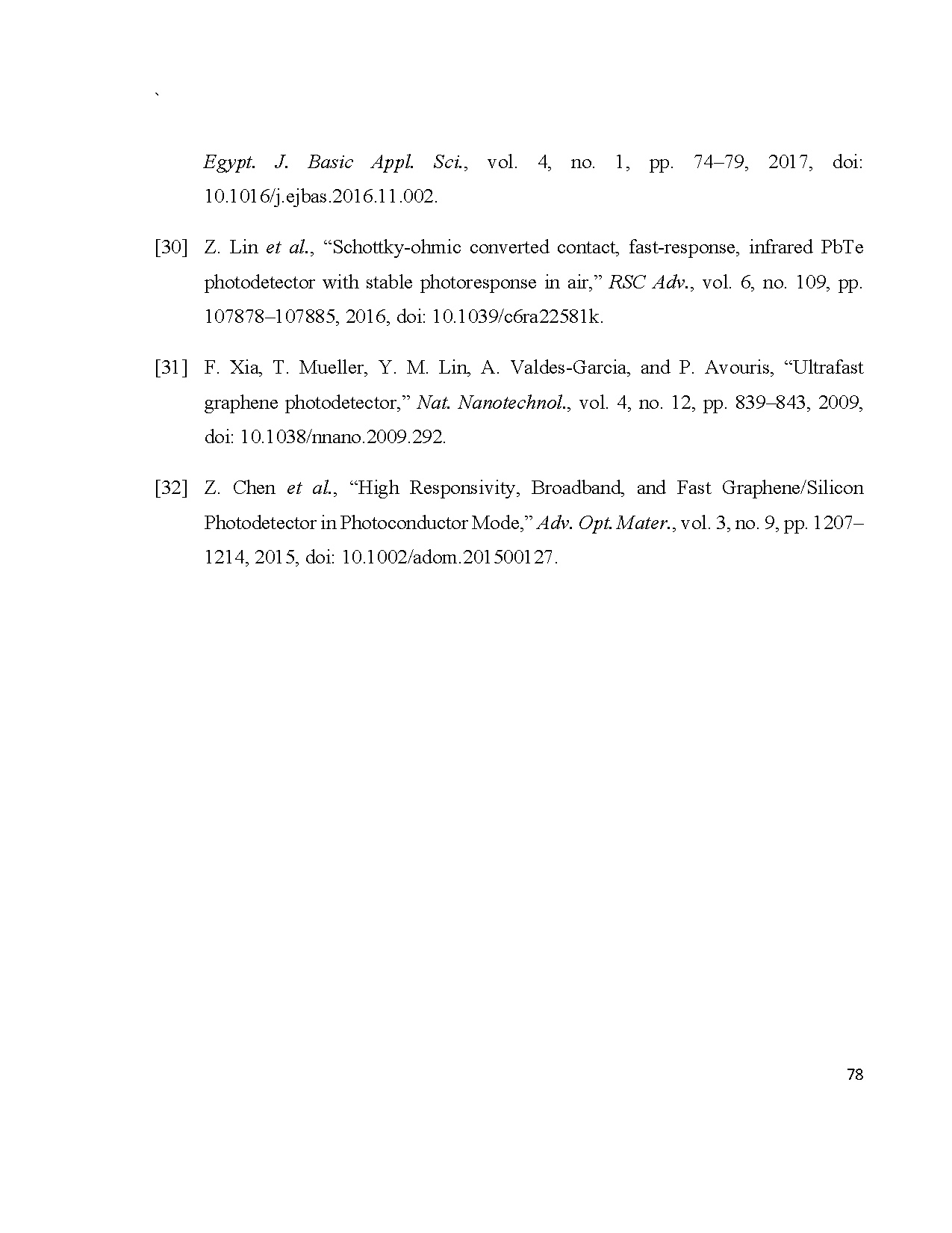 Đồ án tốt nghiệp - Biến tính Graphene oxit thành Graphene oxit khử ứng dụng trong cảm biến quang học - Trang 96