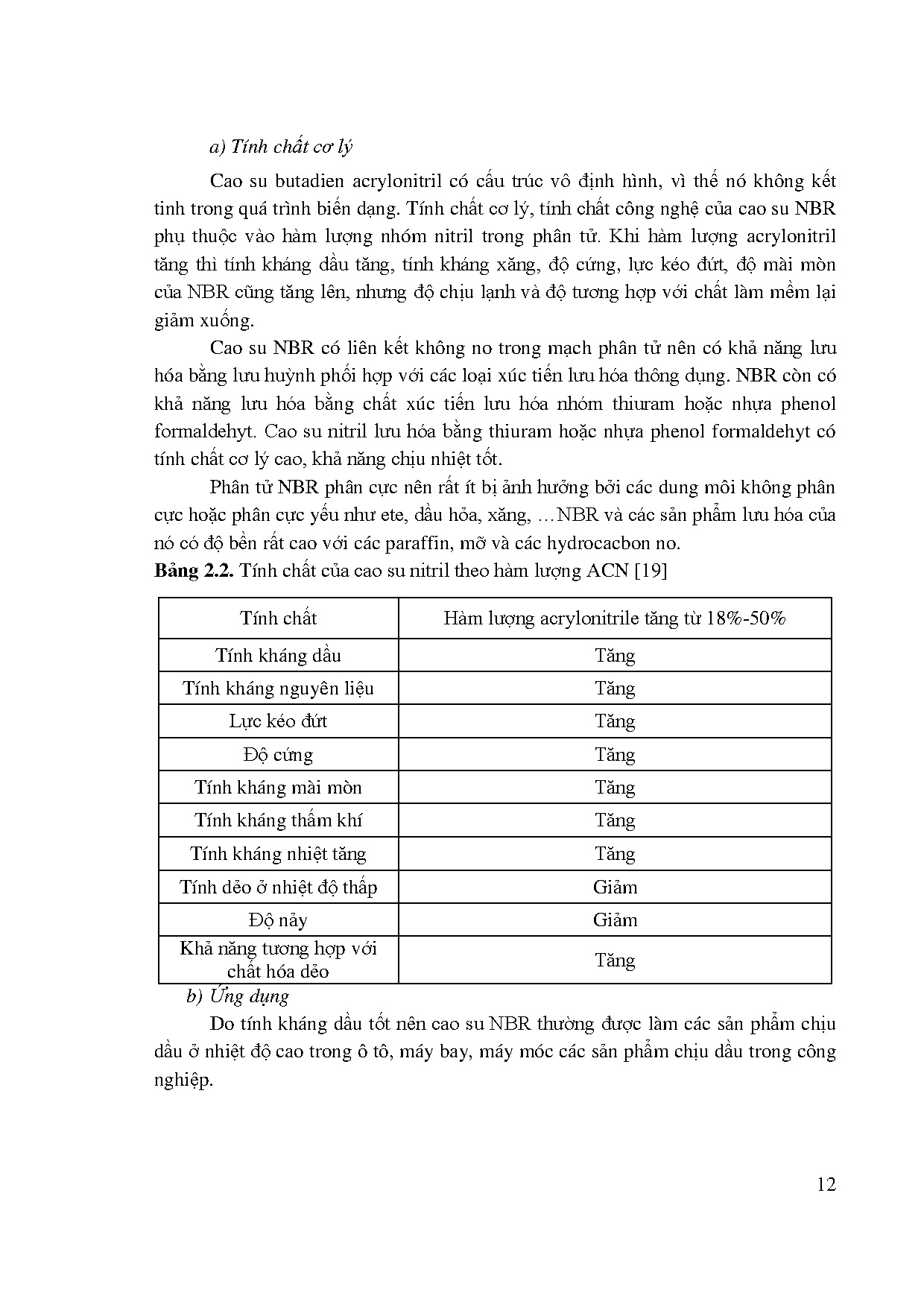 Đồ án tốt nghiệp - Nghiên cứu tính chất của hỗn hợp vật liệu nền cao su NBR/EPDM - Trang 26