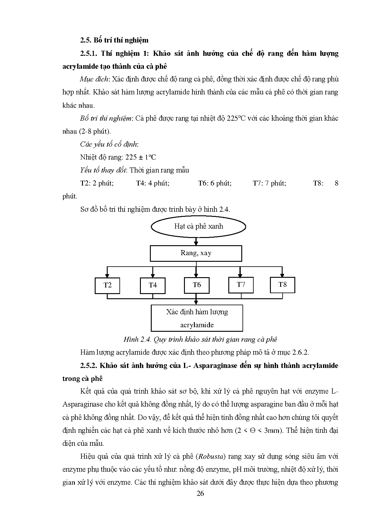 Đồ án tốt nghiệp - Ảnh hưởng L-Asparaginase đến sự tạo thành Acrylamide trong cà phê ( RXBPPNK . - Trang 51