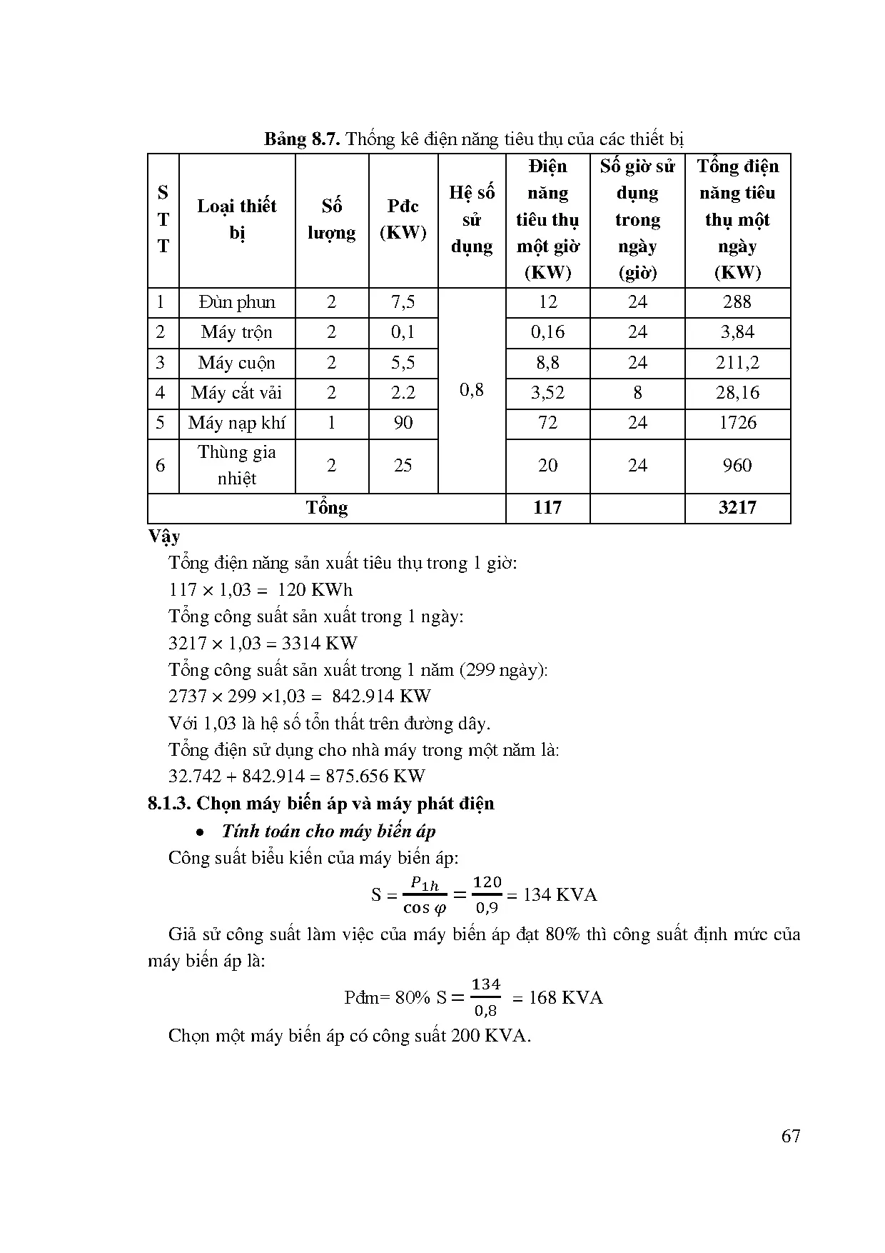 Đồ án tốt nghiệp - Thiết kế nhà máy sản xuất vải không dệt Pokypropylene năng suất 300 tấn / năm - Trang 83