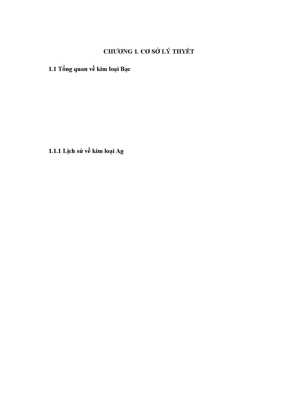 Đồ án tốt nghiệp - Khảo sát tính chất quang của thanh nano bạc được tổng hợp bằng phương pháp khử HH - Trang 16