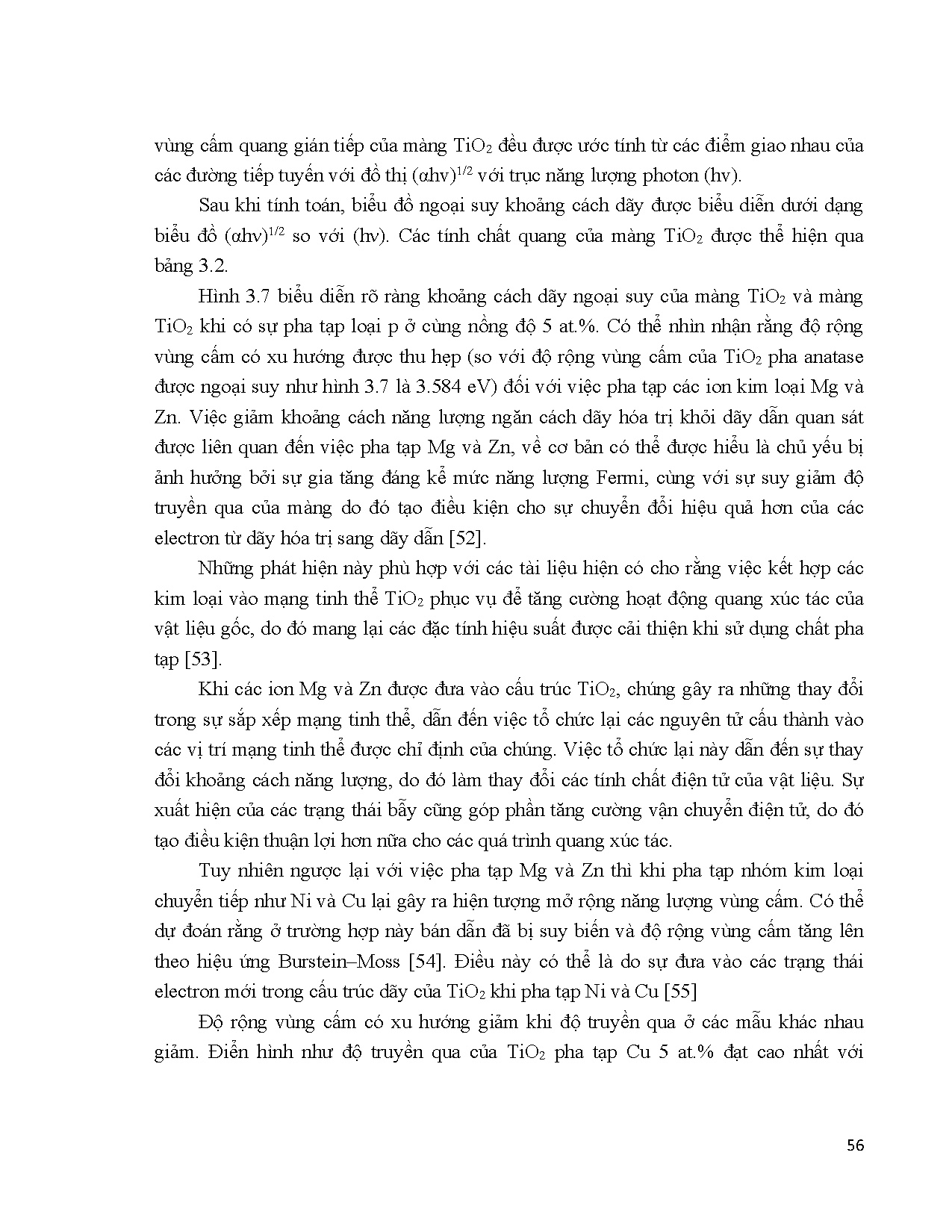 Đồ án tốt nghiệp - Chế tạo và khảo sát tính chất của màng mỏng TiO₂ khi đồng pha tạp các kim loại KN - Trang 75
