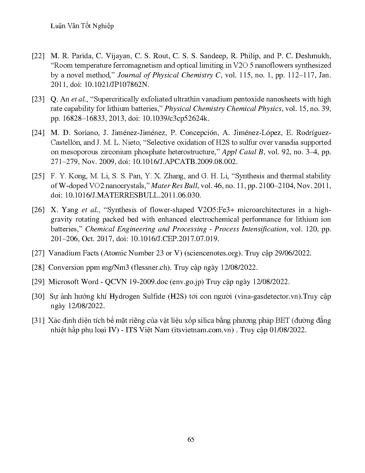 Ảnh một số trang tài liệu