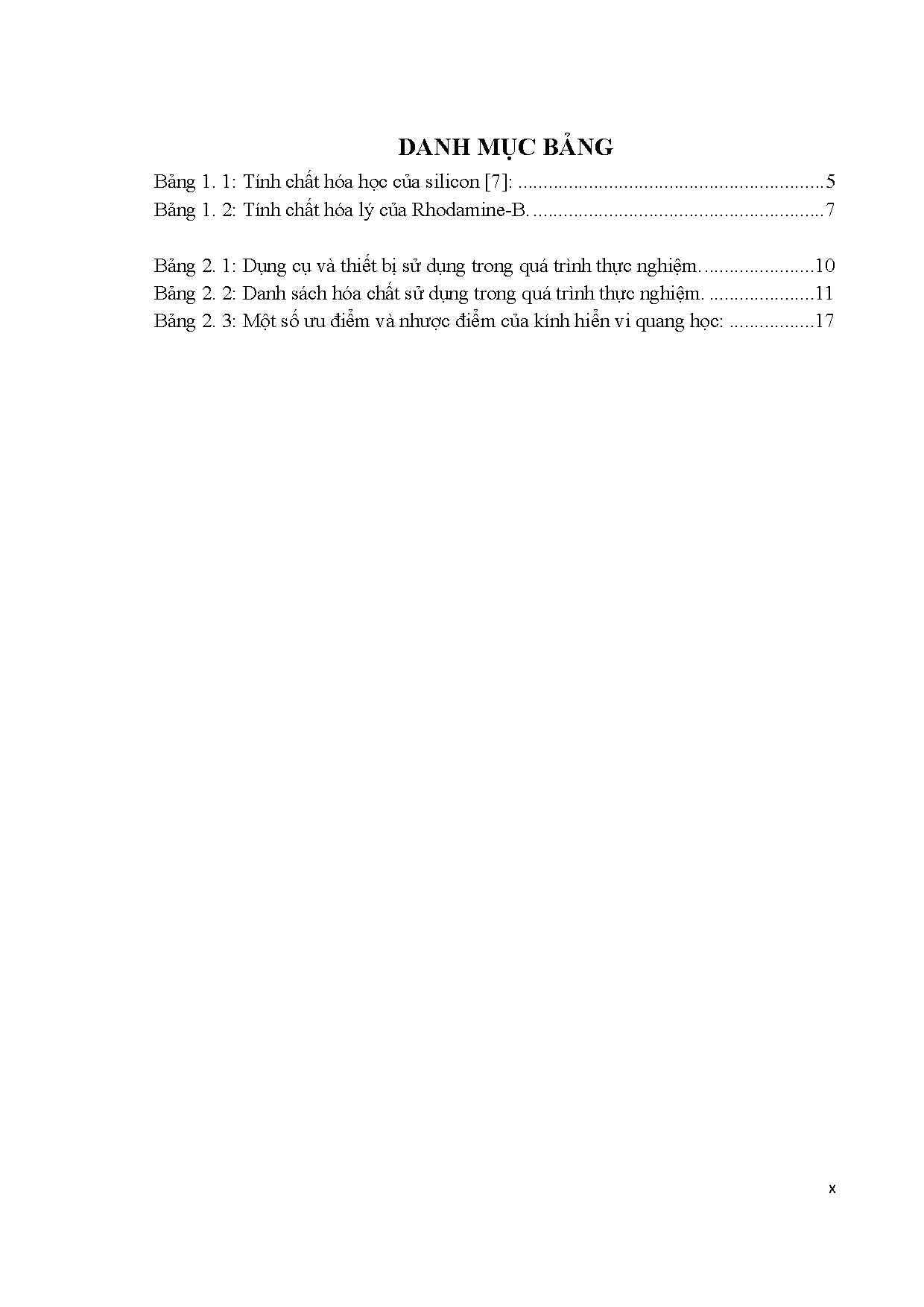 Đồ án tốt nghiệp - Nghiên cứu khả năng tăng cường tín hiệu Raman của chất Rhodamine B trên nền SCT 3 - Trang 11