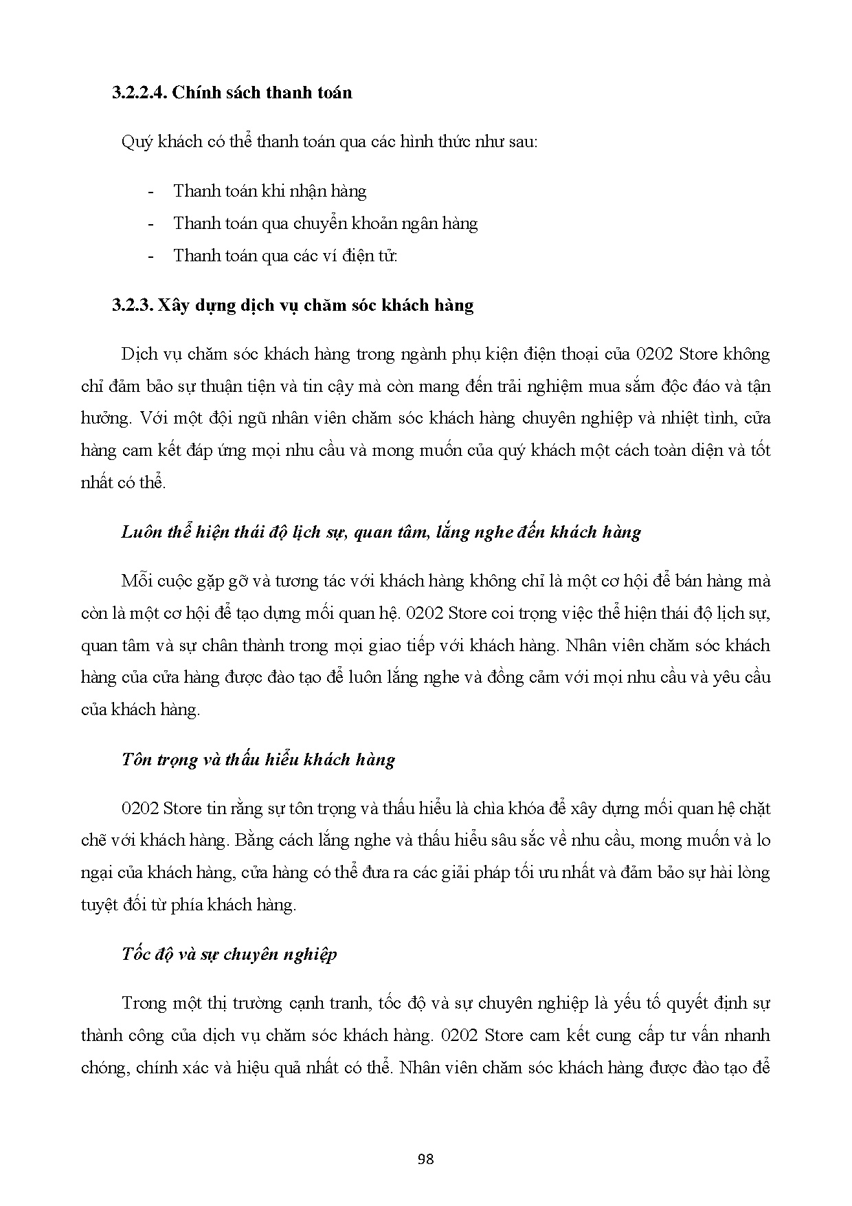 Đồ án tốt nghiệp - Xây dựng và phát triển dự án kinh doanh online cho mô hình kinh doanh SPPKĐT 0 S - Trang 116