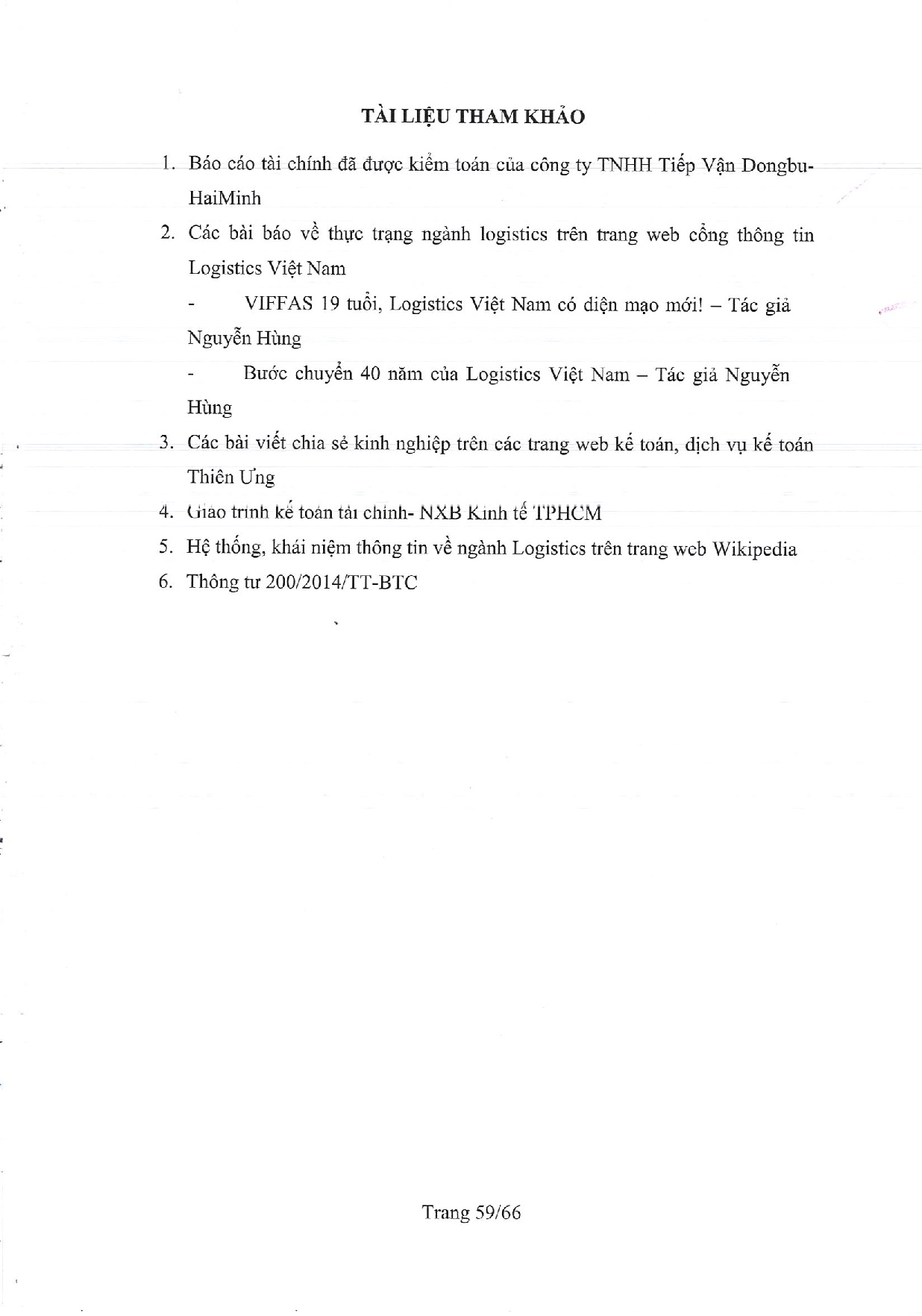 Ảnh một số trang tài liệu