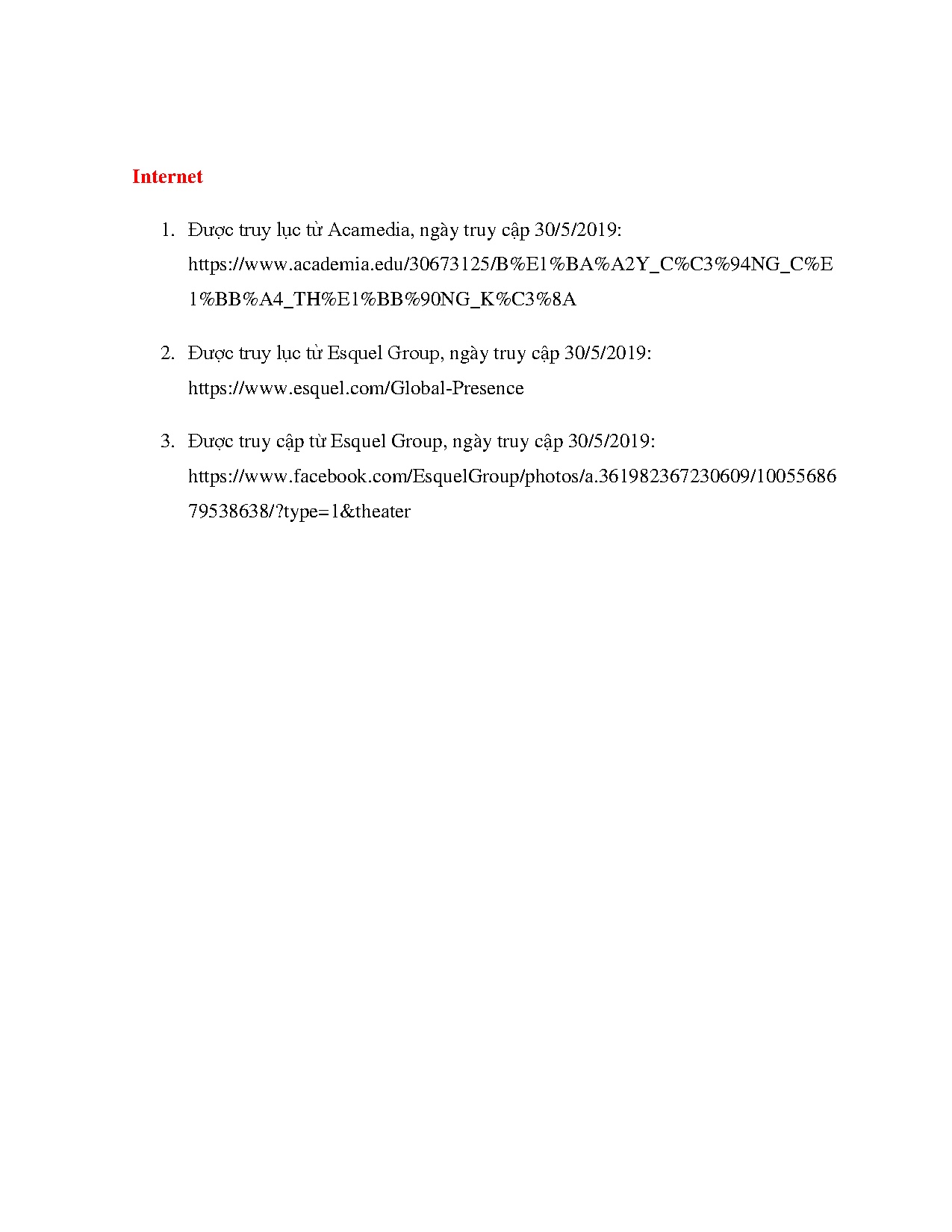 Ảnh một số trang tài liệu