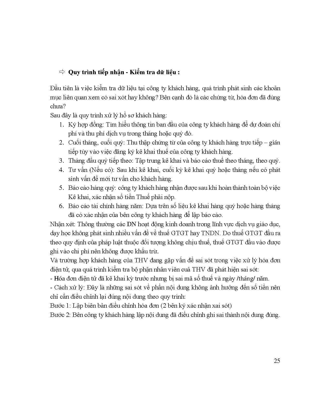 Đồ án tốt nghiệp - Công tác kế toán thuế GTGT và thuế TNDN của khách hàng - Trang 39