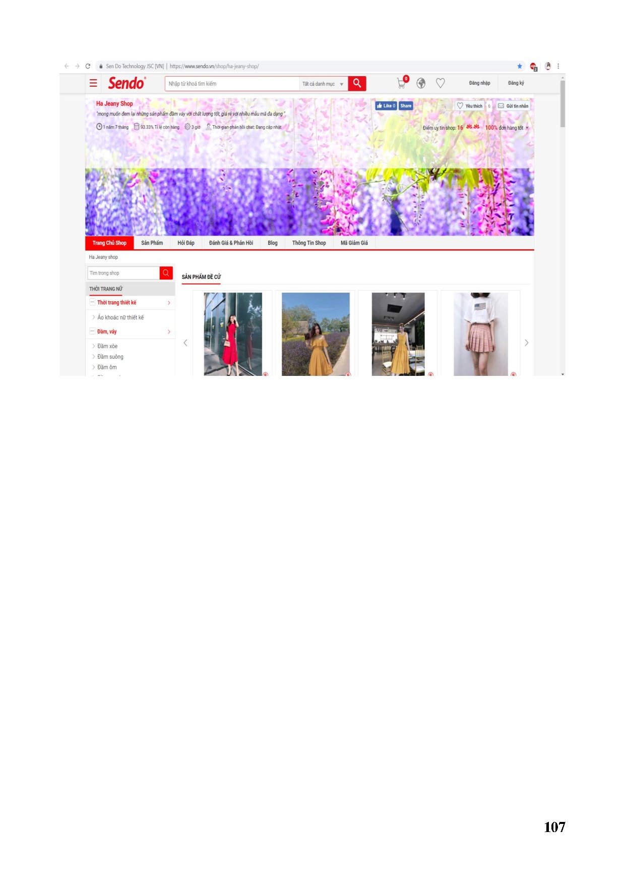 Đồ án tốt nghiệp - Xây dựng website và TH chiến dịch Digital Marketing cho CH thời trang Hà Jeany - Trang 123