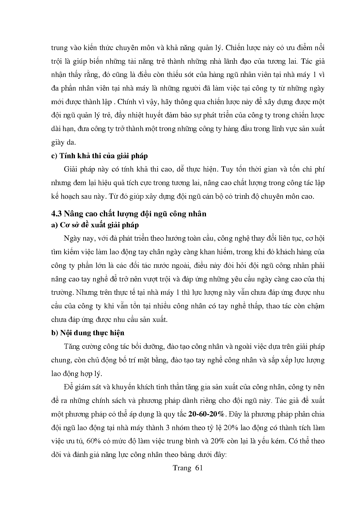 Đồ án tốt nghiệp - Nâng cao hiệu quả công tác lập kế hoạch sản xuất tại Nhà máy 1 Công ty cổ PĐTTB - Trang 73