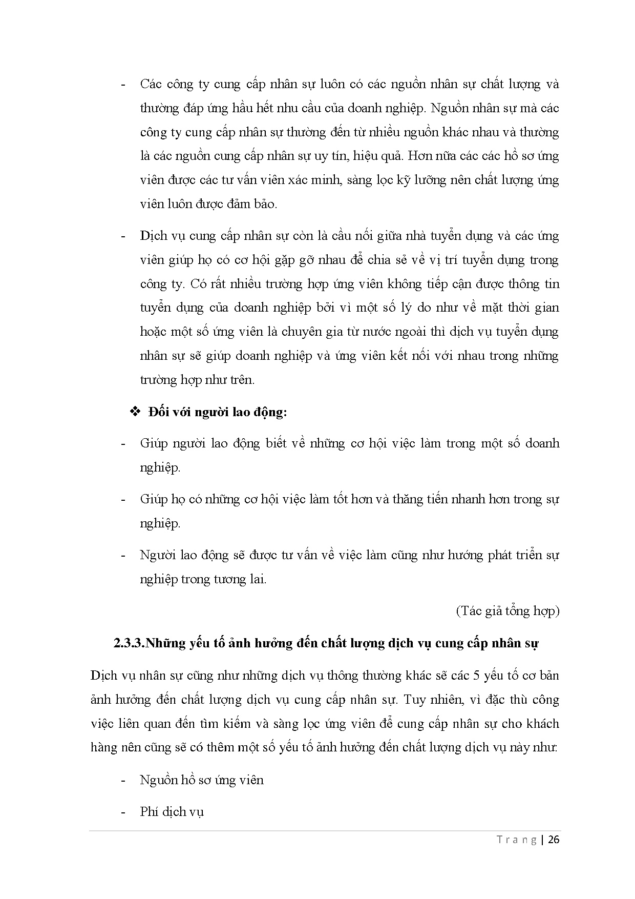 Ảnh một số trang tài liệu