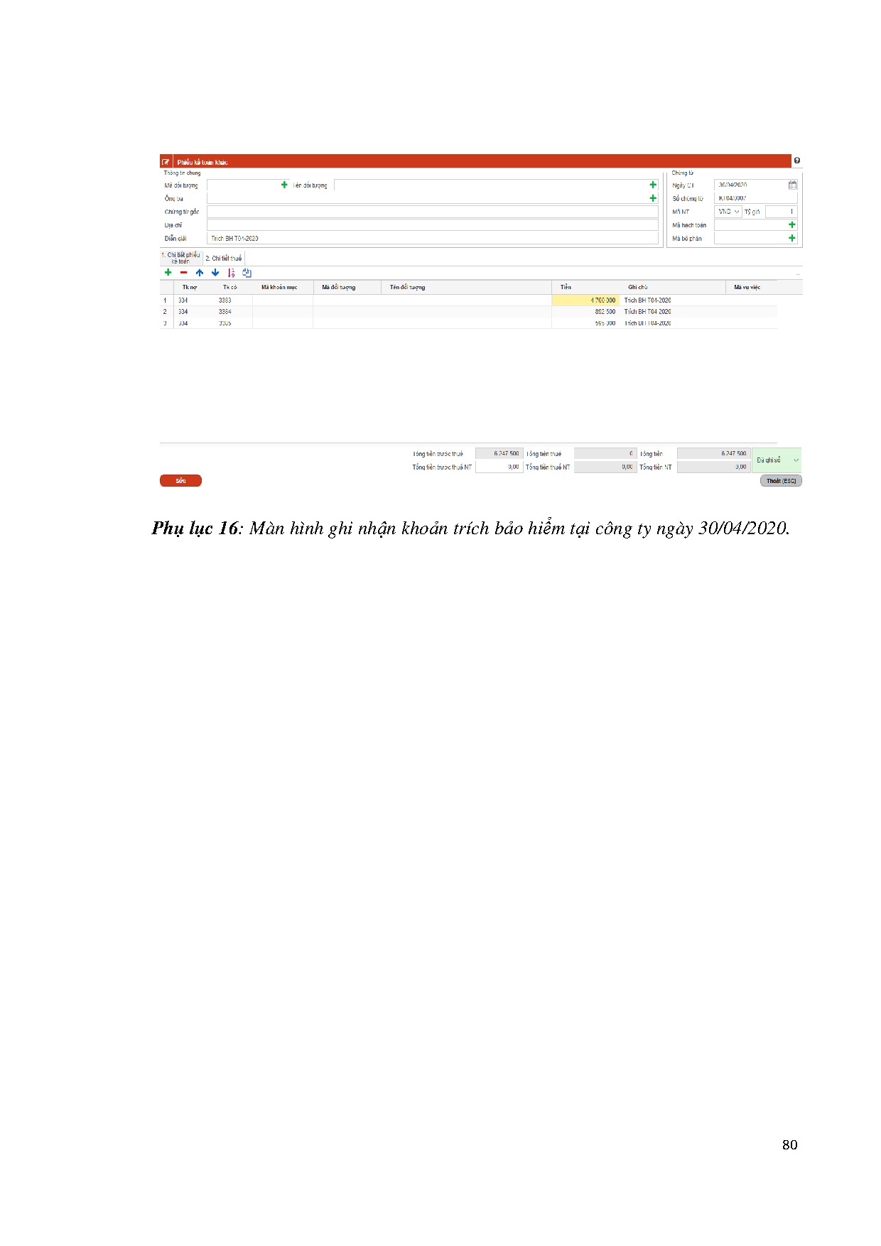 Đồ án tốt nghiệp - Kế toán xác định kết quả hoạt động kinh doanh tại Công ty TNHH Tư vấn FAMA - Trang 93